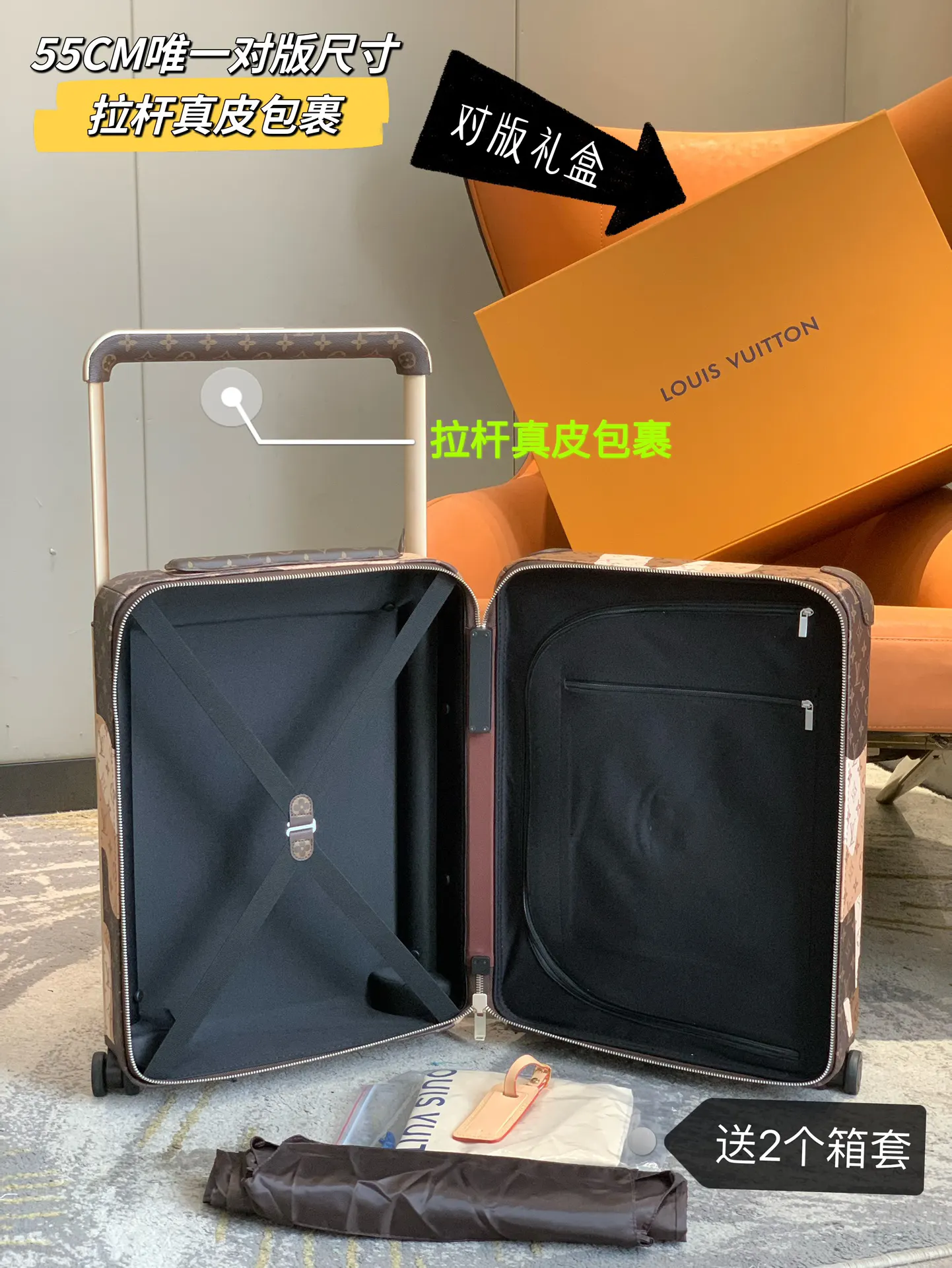 Gray Silver Suitcase Travel Lightweight