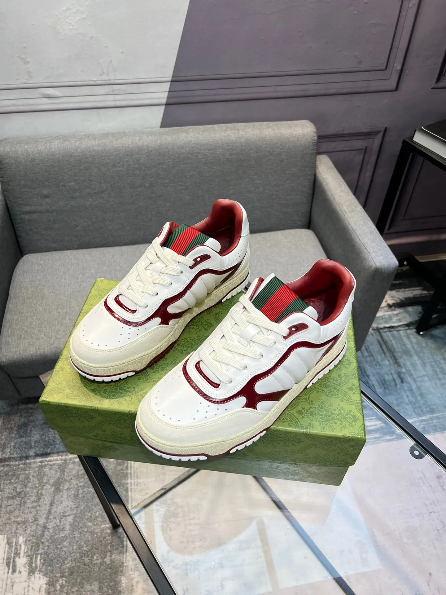 Gucci Logo休闲运动鞋