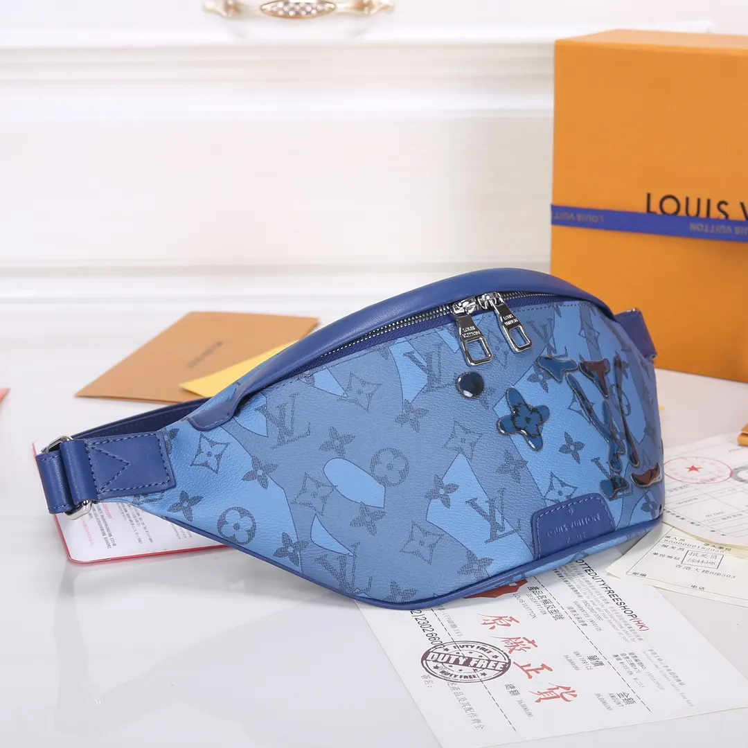 Blue Belt Bag Casual