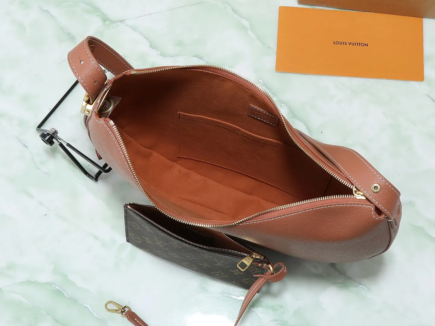 Organizer Pouch Travel Leather