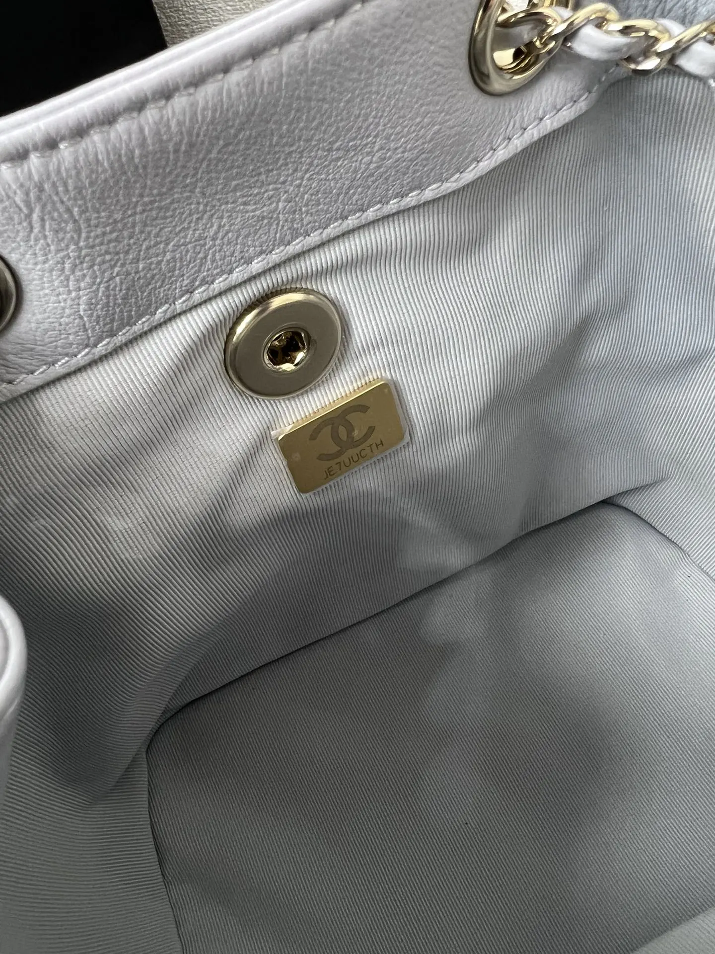 Chanel Blue Leather Flap Crossbody Bag Image 9 Chanel Blue Leather Flap Crossbody Bag Image 9
