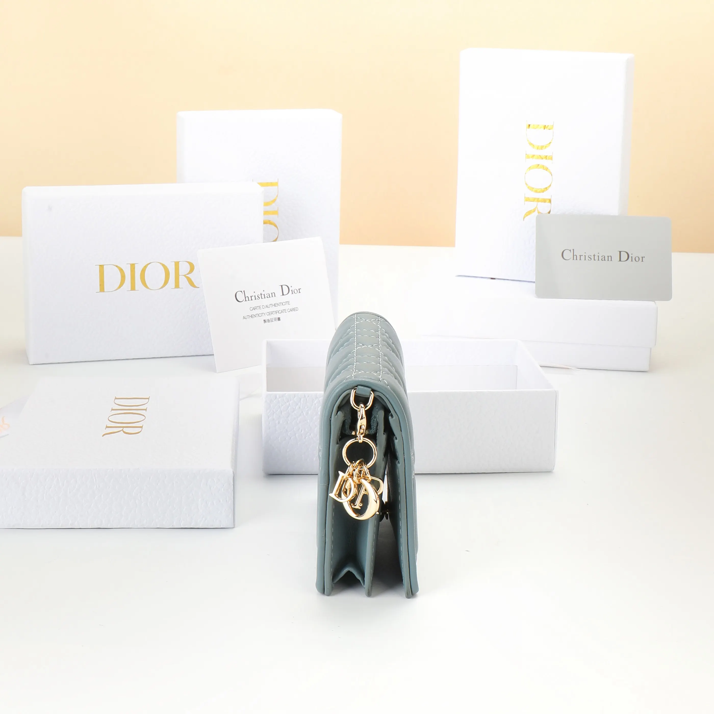 Dior 羊皮钱包 精致配饰