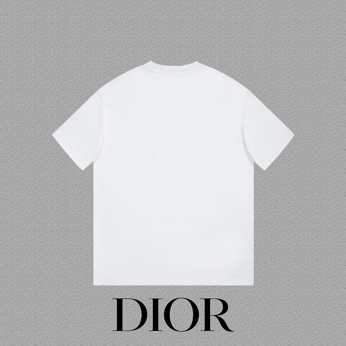 Dior 彩色Logo白色短袖T恤 休闲款