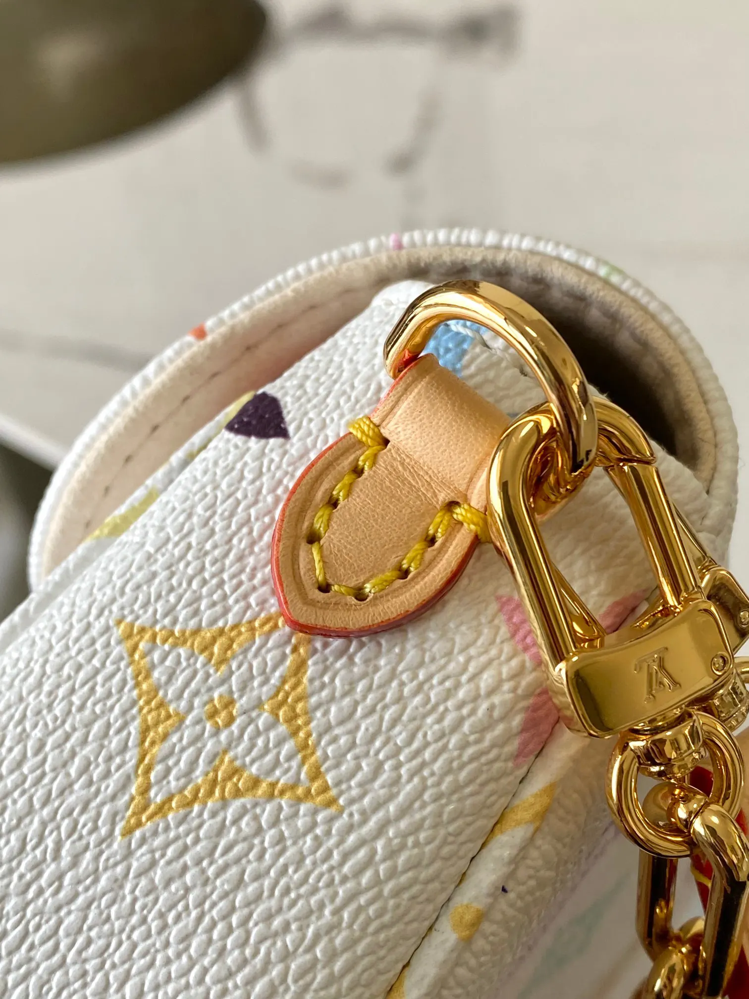 LV 帆布 加强版 半钢五金 Wallet On 链条包 精致链条款