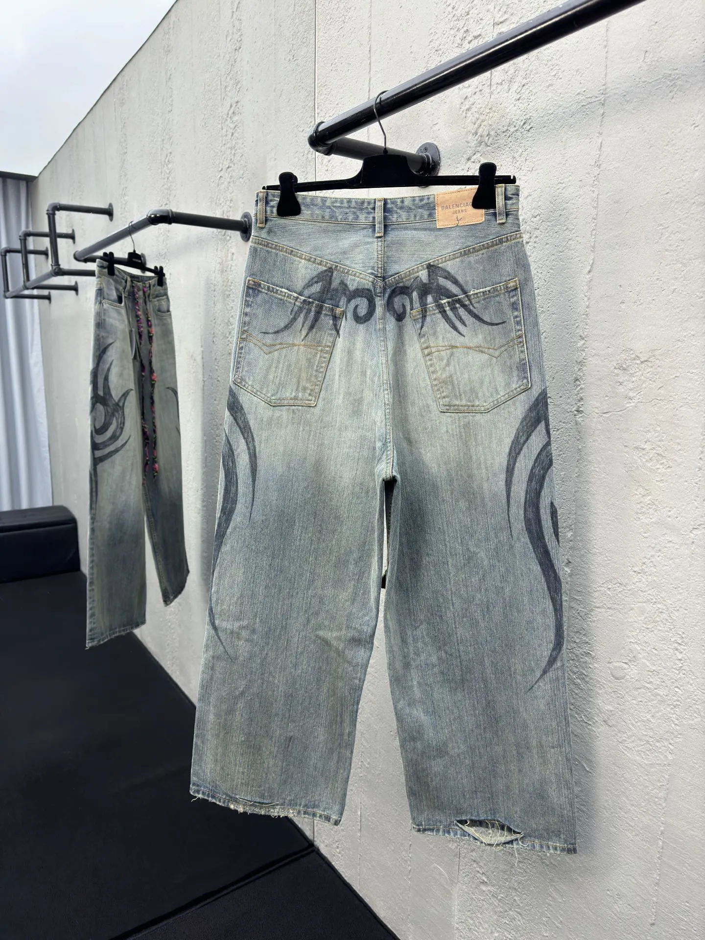 Balenciaga 蓝色 牛仔裤 裤子