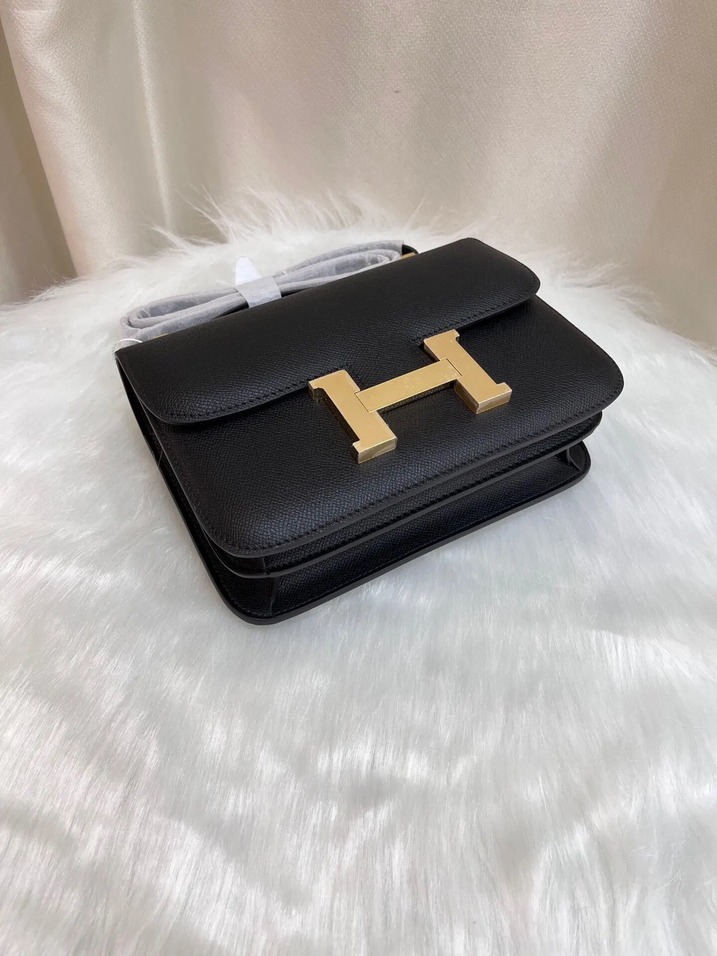 Yellow Organizer Pouch Travel Leather