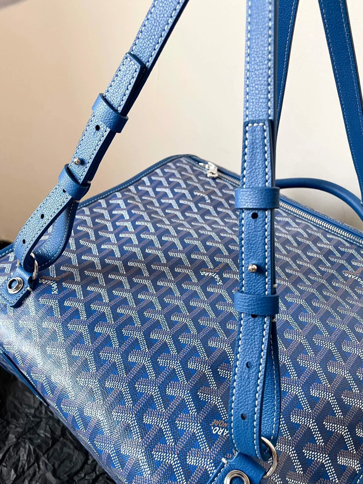 Goyard Blue Backpack