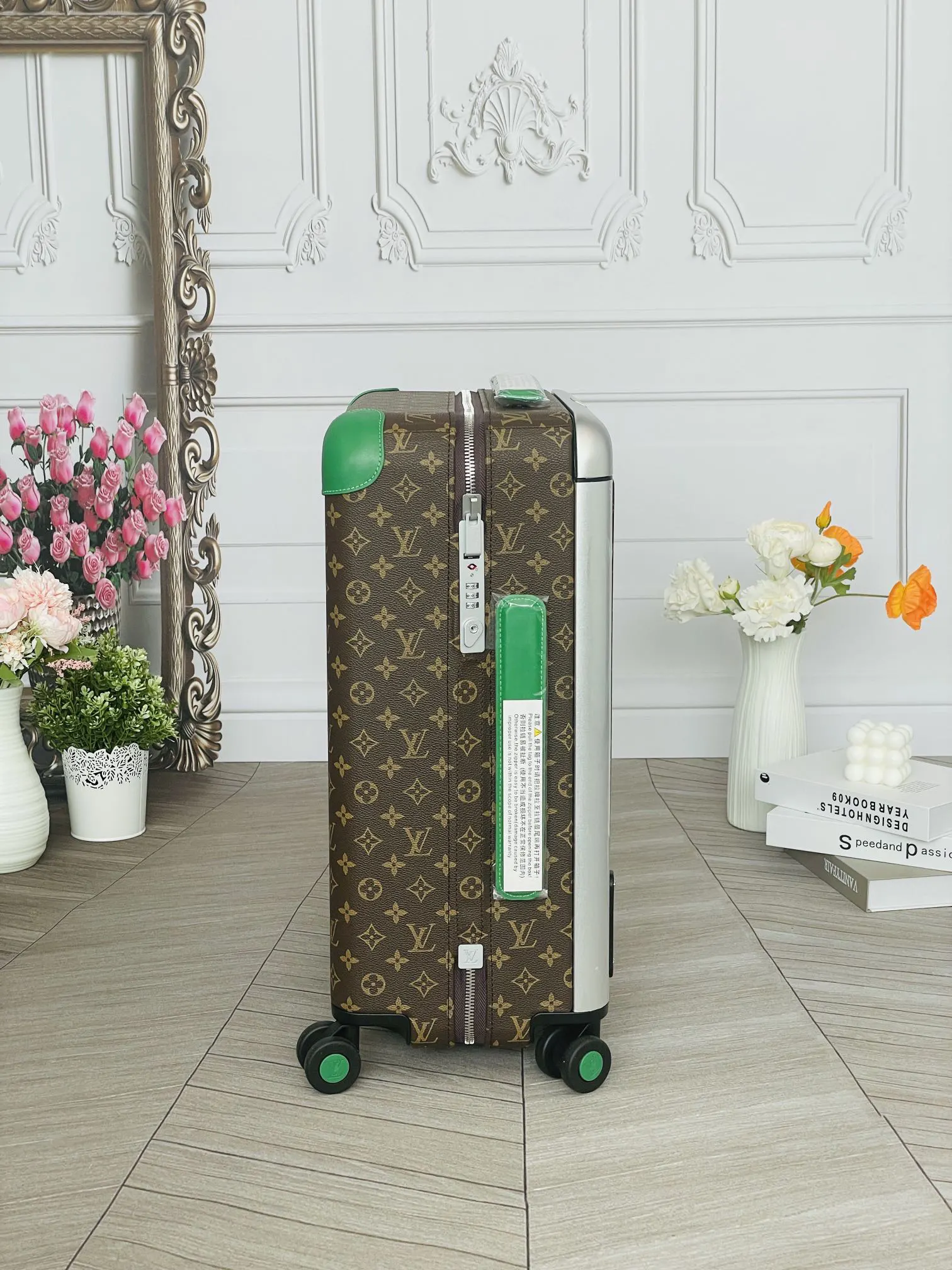 Louis Vuitton Monogram Suitcase Travel Lightweight Canvas