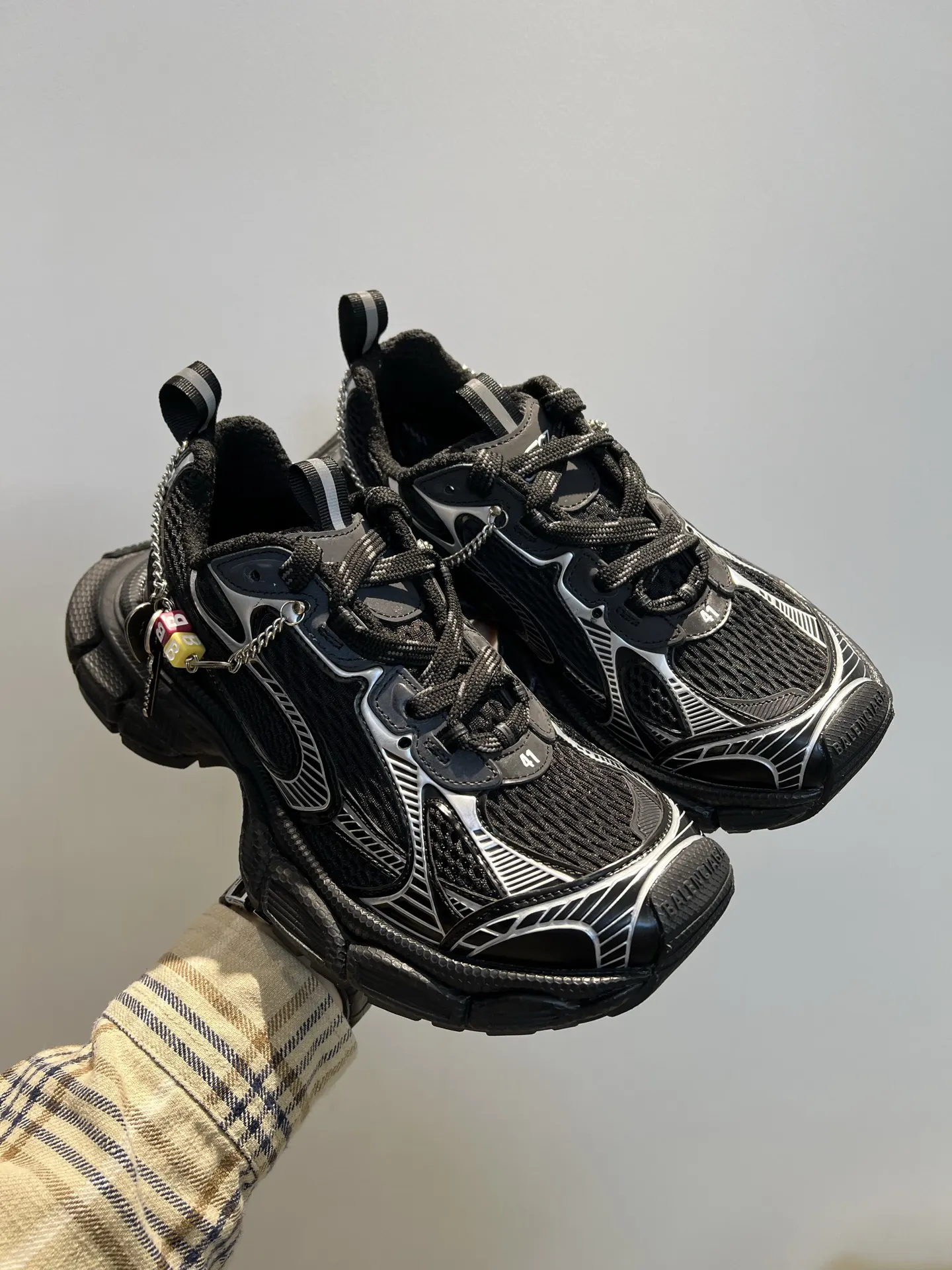 Balenciaga 3Xl Black Sneakers