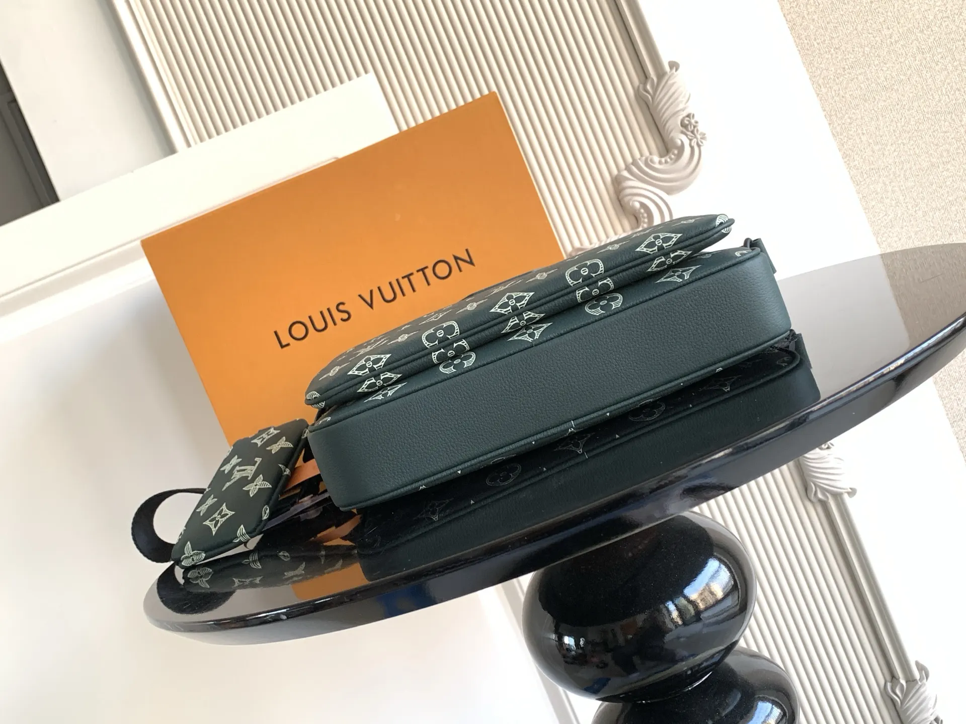 LV 绿色压纹链条小方包 单肩款｜ORBUYBAG 岚奢包高端时尚精品