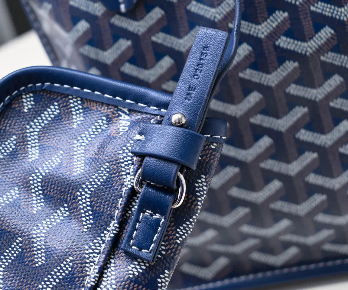 Goyard 藍色 小牛皮 收納包 旅行收納款