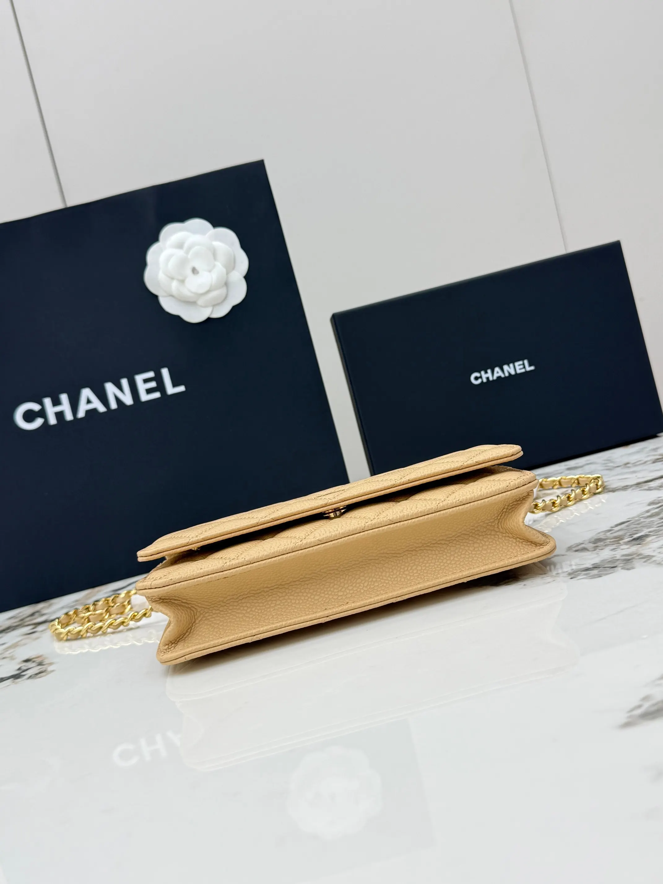 Chanel Chain Bag Leather