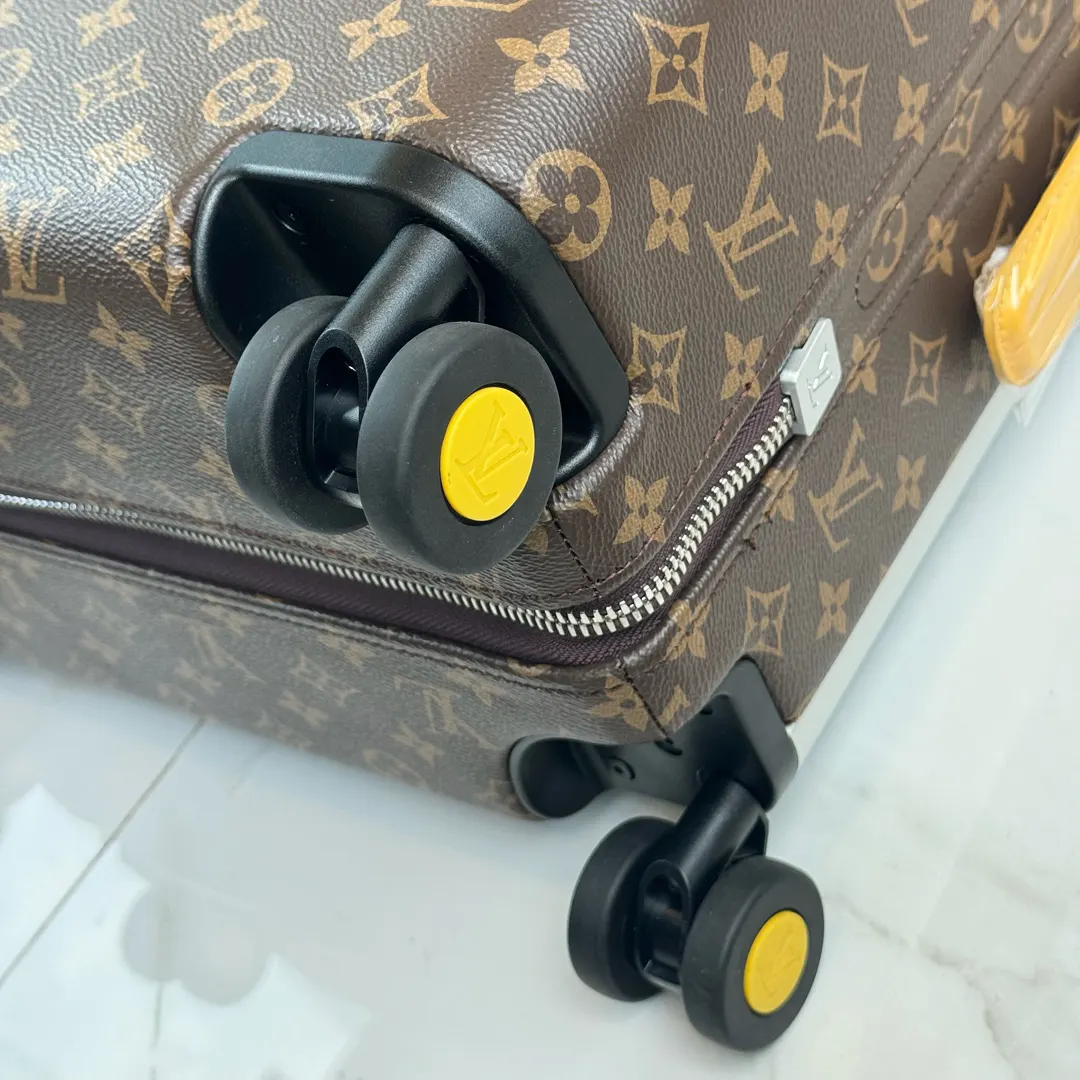 LV 棕色 老花 帆布 行李箱 旅行拉杆款 轻便出行款
