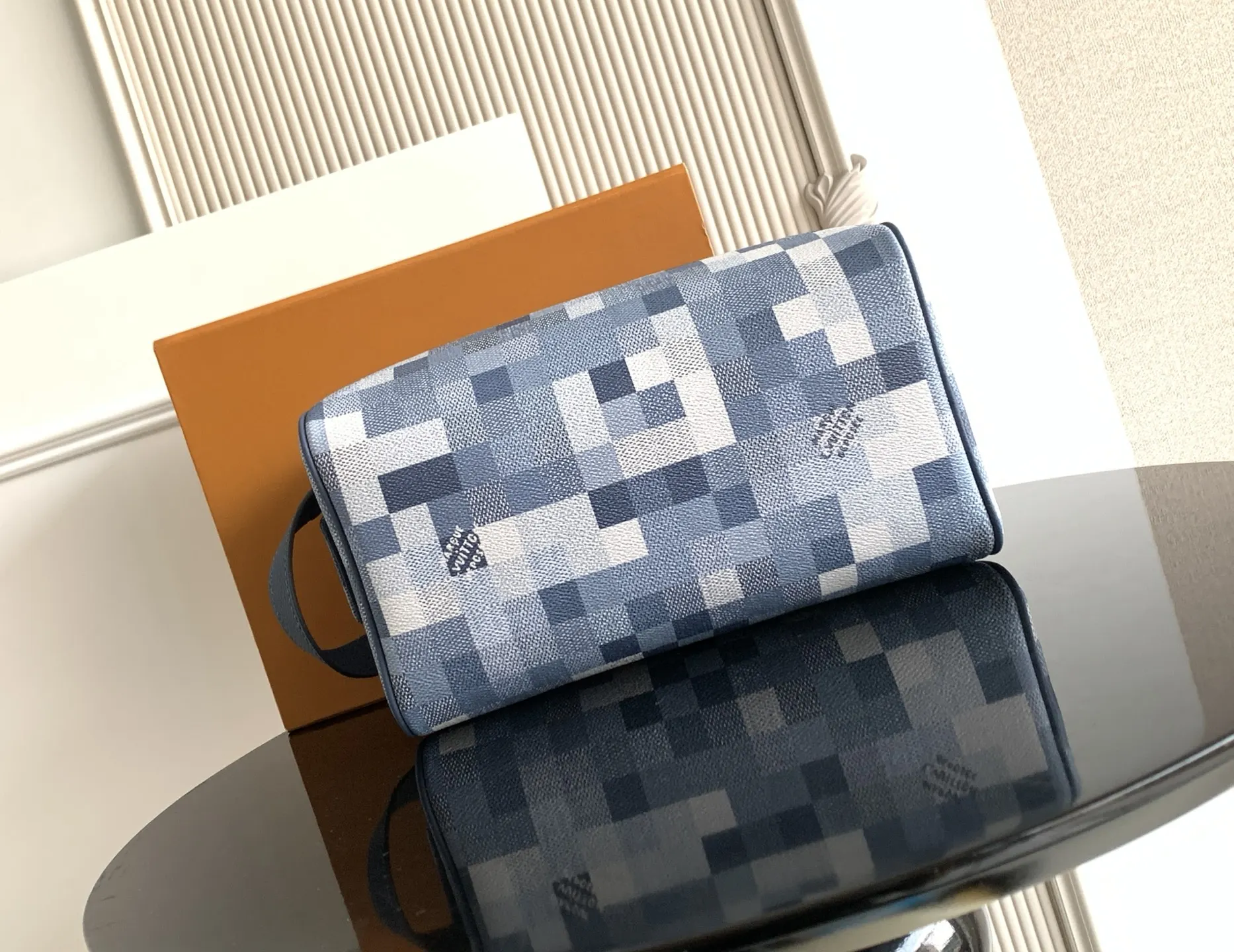 LV 蓝色老花旅行包 手提斜挎款｜ORBUYBAG 岚奢包高端时尚精品