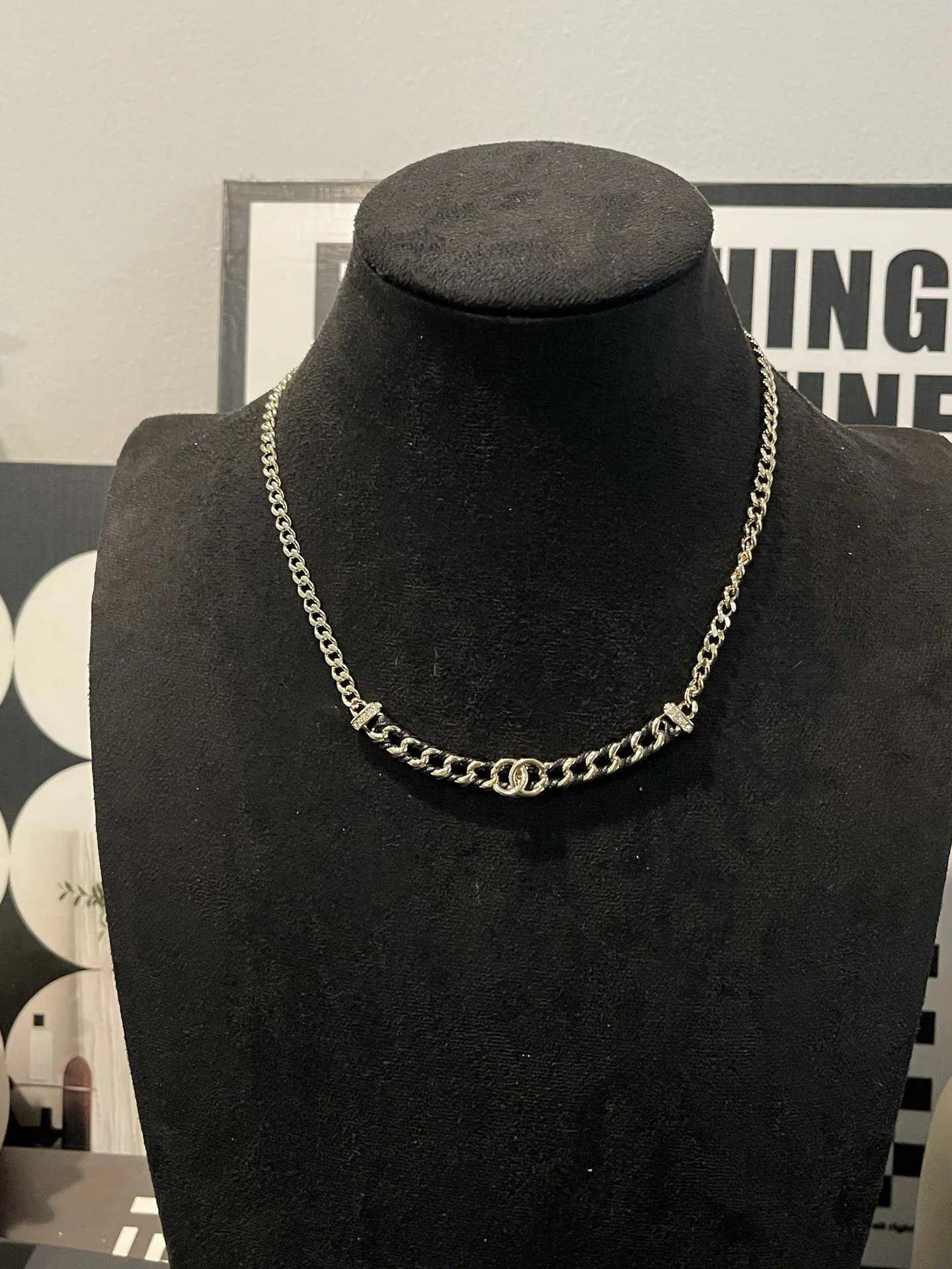 Chanel Woven Necklace