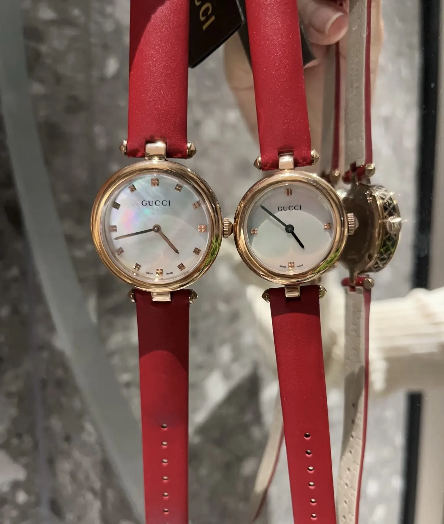 Gucci 牛皮 盒 顺丰包邮 值得信赖」 爆 手表 经典腕表款