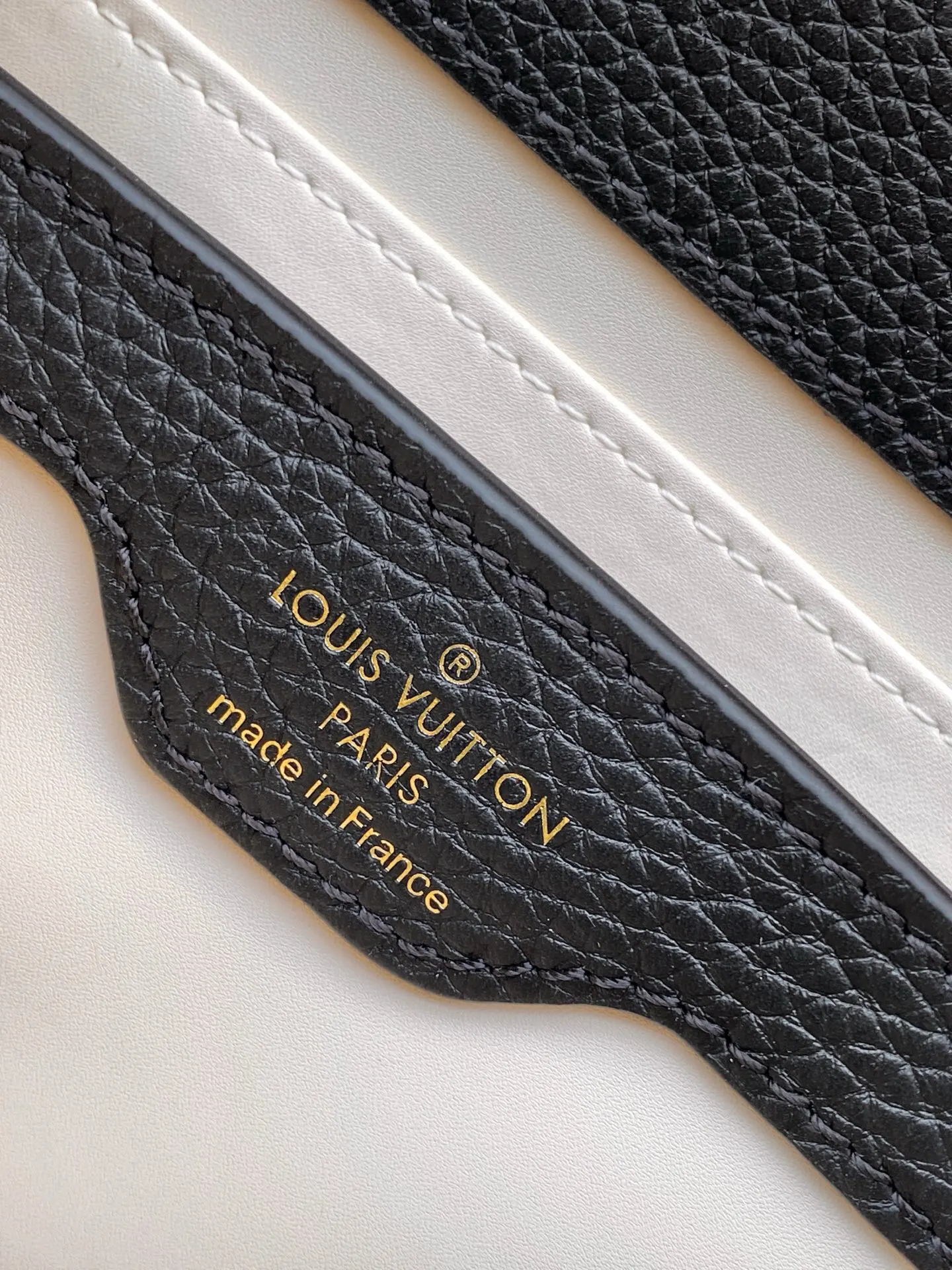 Louis Vuitton Black Chain Bag Leather