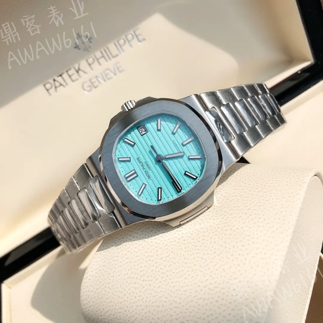 White Blue Watch Classic