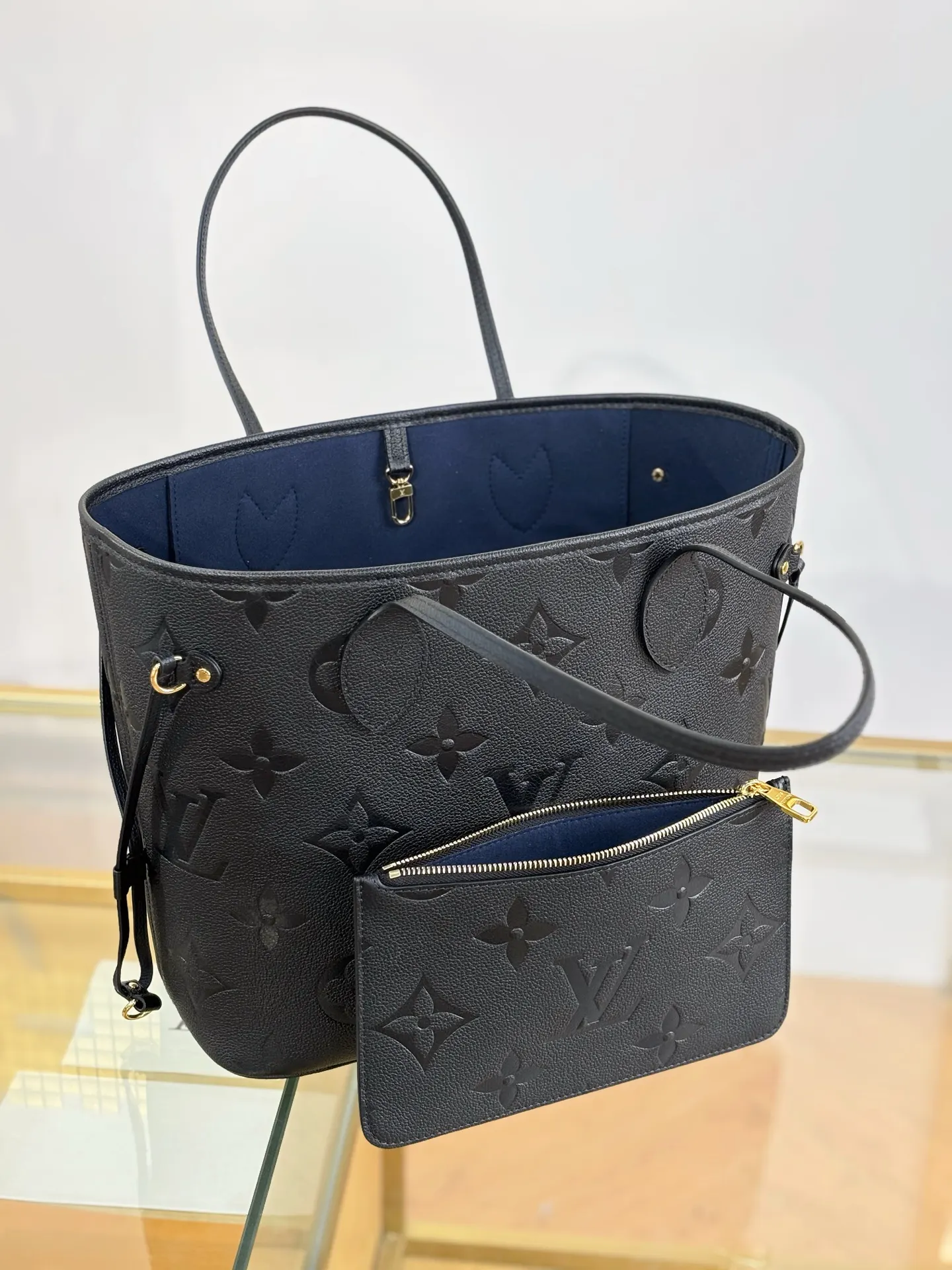 Neverfull 黑色 腋下包 复古腋下背款