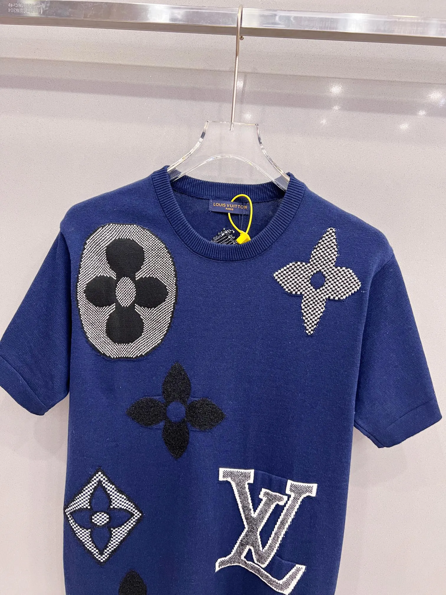 Louis Vuitton 藍色 棉質 T恤