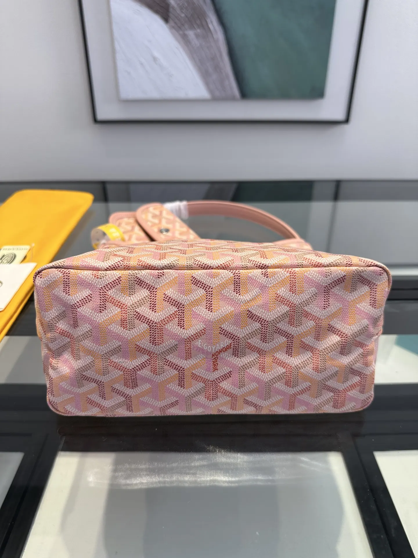 Goyard Hobo 戈雅 迷你hobo 腋下包 樱花粉 四季炫彩 托特包 大容量托特款