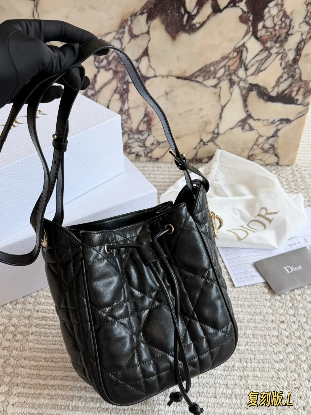 Dior D Motion 羊皮手袋 手提斜挎