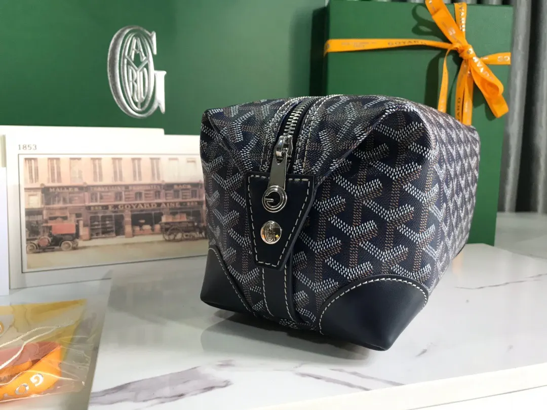 Goyard 批 戈雅 Boeing 化妆包收纳袋 内里有双 手拿包 精致手拿款