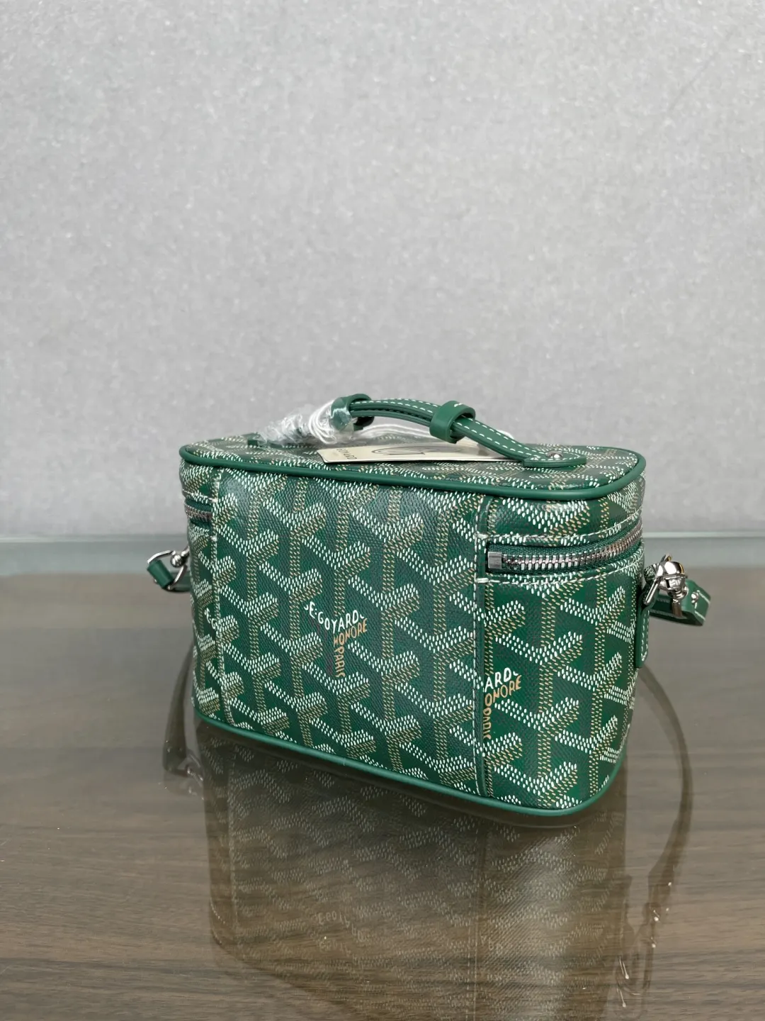 Goyard 綠色 墨綠 小牛皮 化妝包 便携收納款
