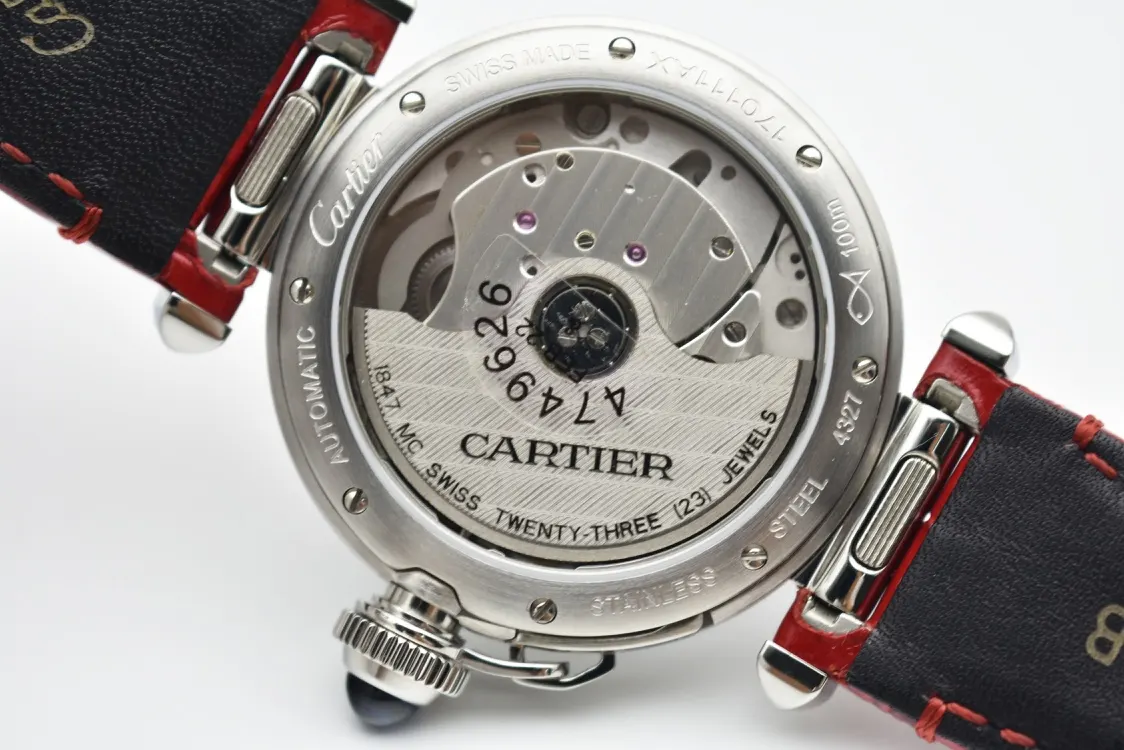 White Blue Watch Classic Leather