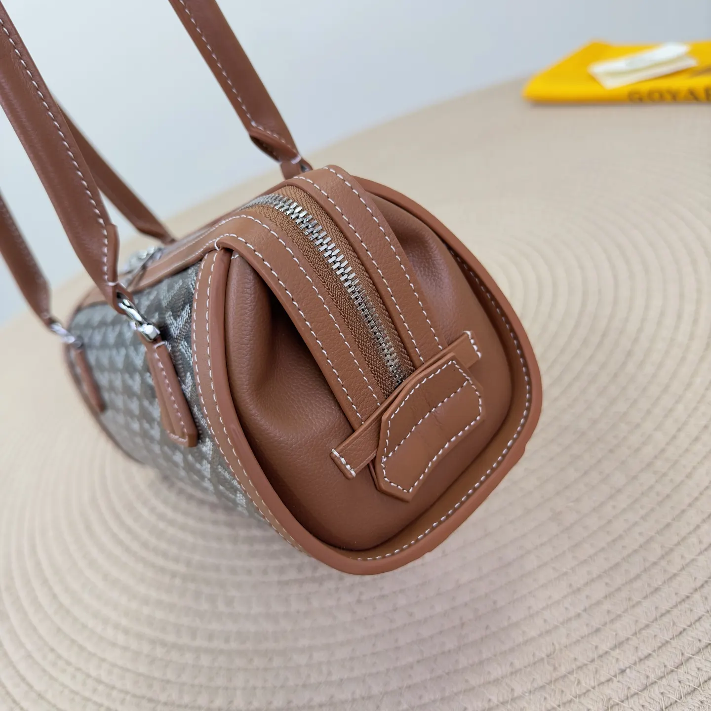 Goyard 老花 皮革 雙肩包 实用雙肩款