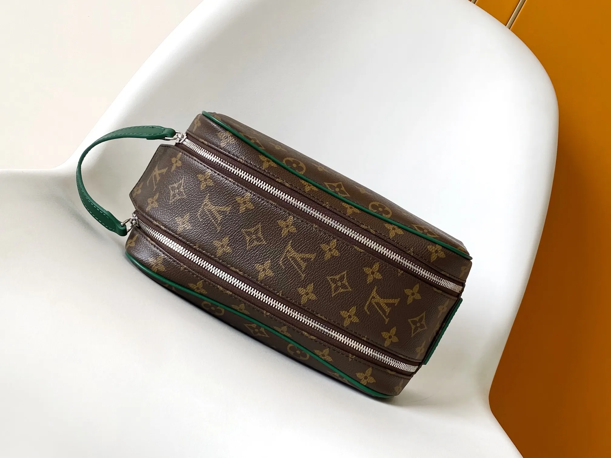 Black Monogram Organizer Pouch Travel Canvas Image 9 Black Monogram Organizer Pouch Travel Canvas Image 9