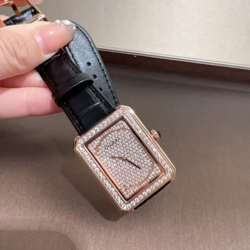 CHANEL 牛皮 Boy Friend系列 女士腕表 进口石英机芯 采 手錶 經典腕表款