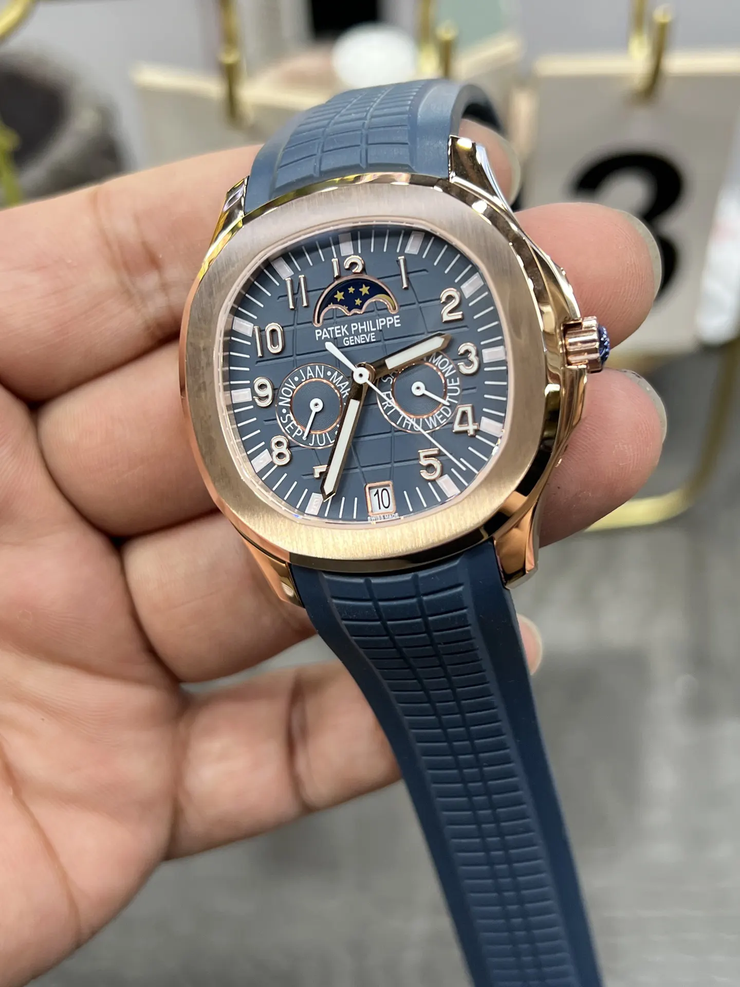 Patek Philippe 玫瑰金 手錶 經典腕表款