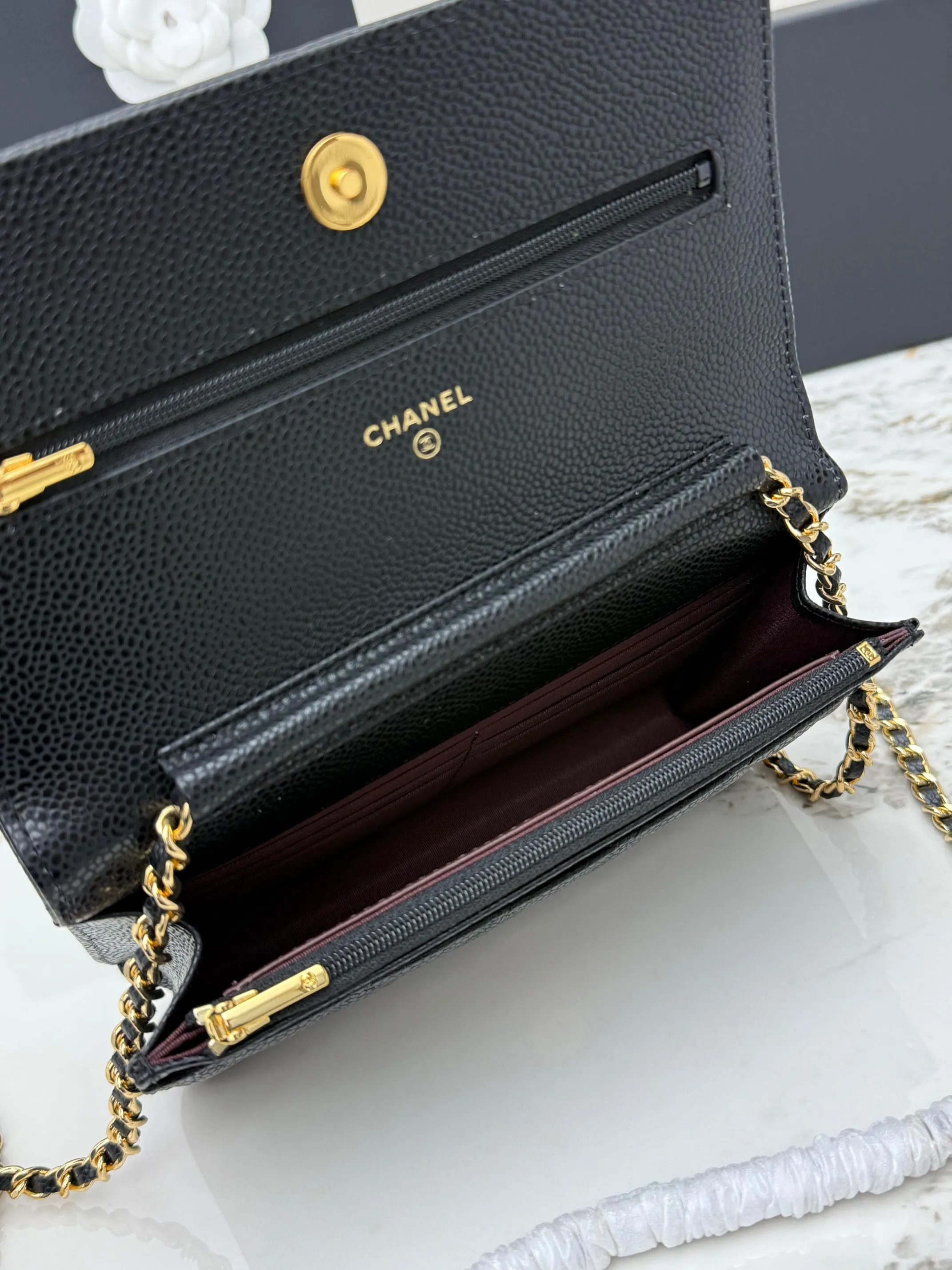 CHANEL 小牛皮 链条包 精致链条款