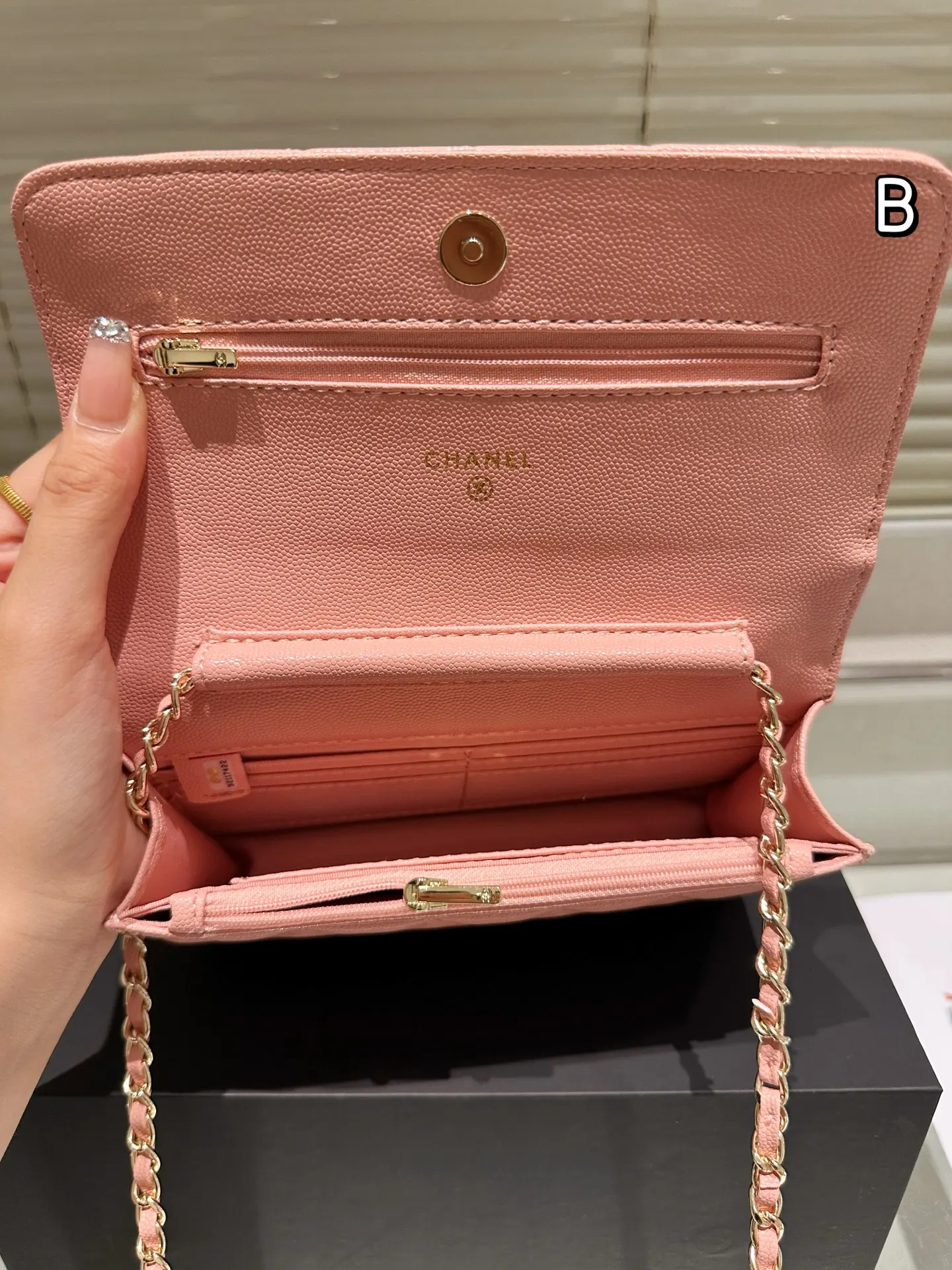 牛皮 掛件 Trendy Woc 斜背包 輕便斜挎款