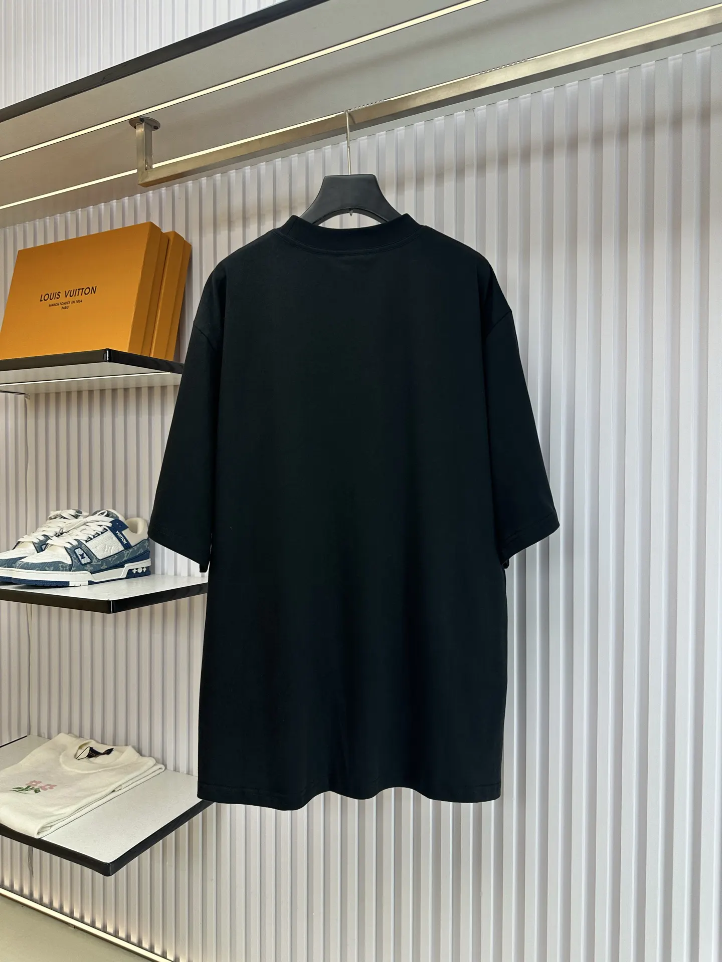 Balenciaga Cotton Short Sleeve T-Shirt Loose Casual