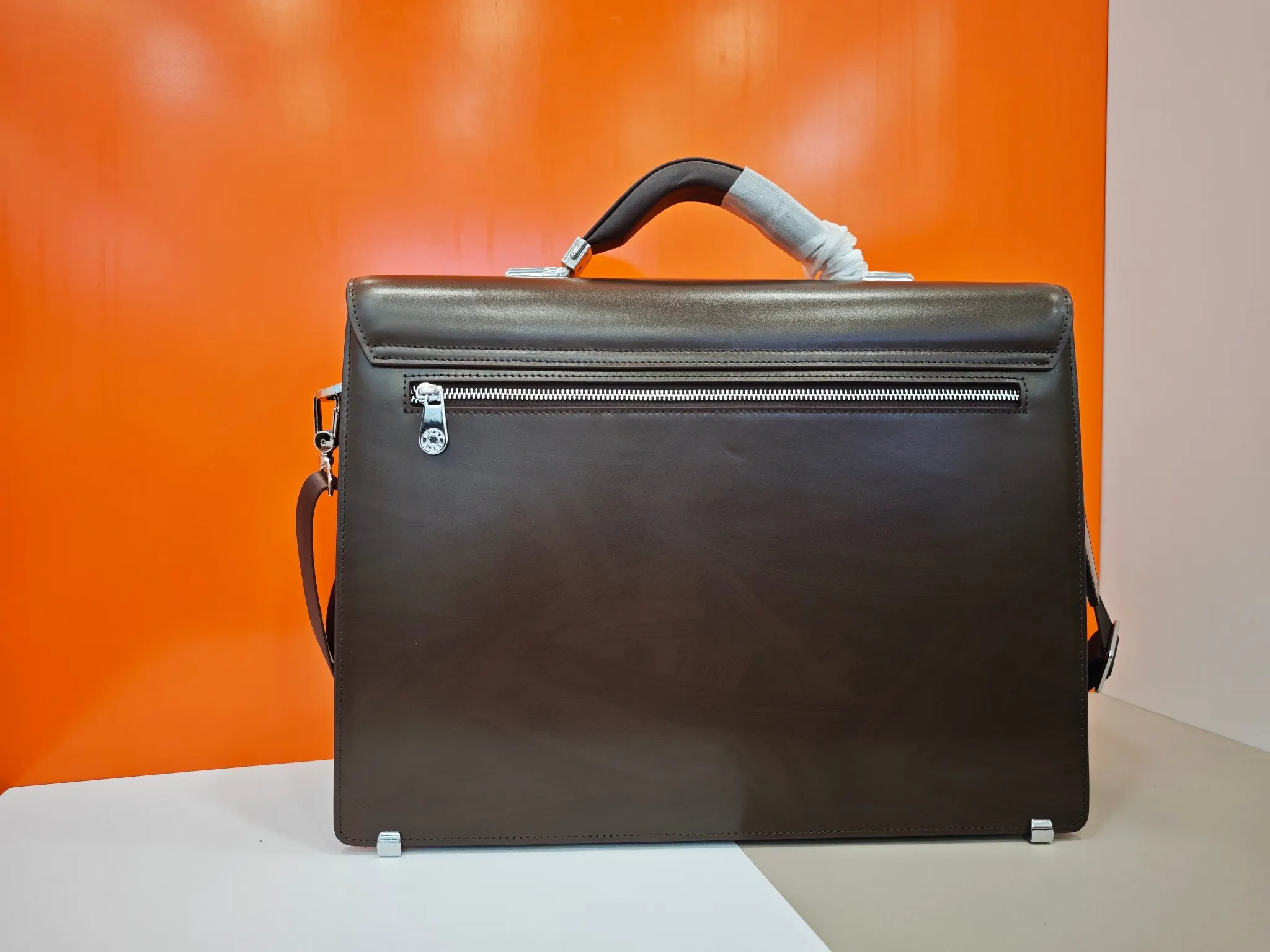 Briefcase Business Commuter Leather