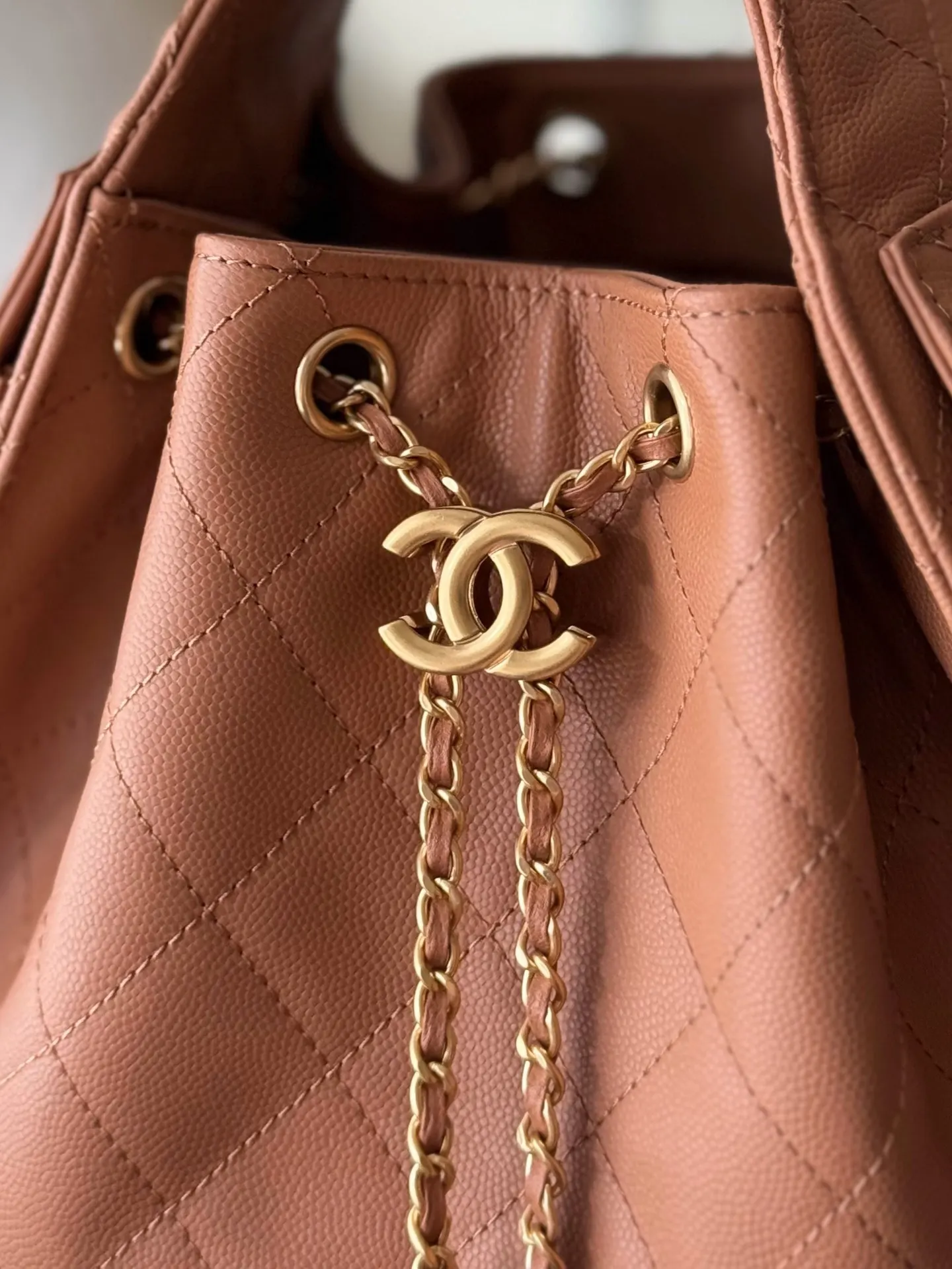 Chanel Hobo Shoulder Bag Vintage Leather