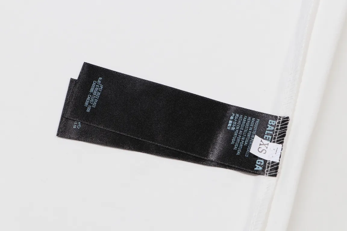 Balenciaga Black Short Sleeve T-Shirt Loose