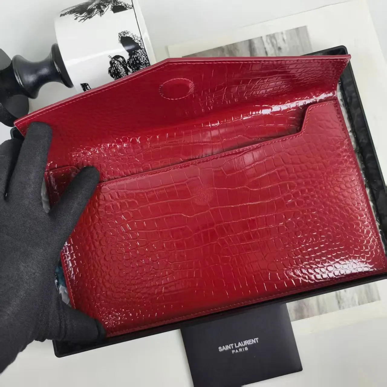 Clutch Bag Classic Leather