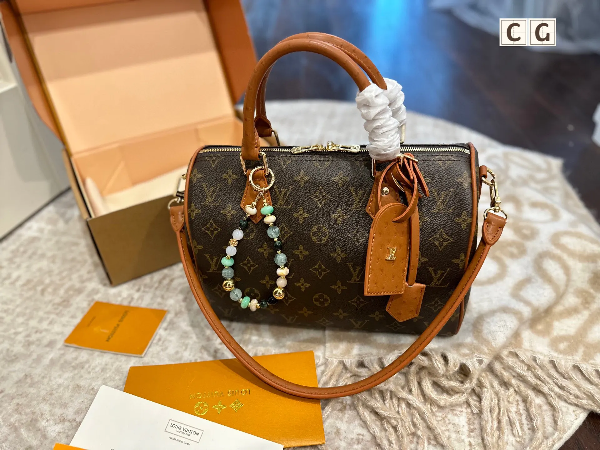 LV Keepall 老花 旅行袋 大容量旅行款