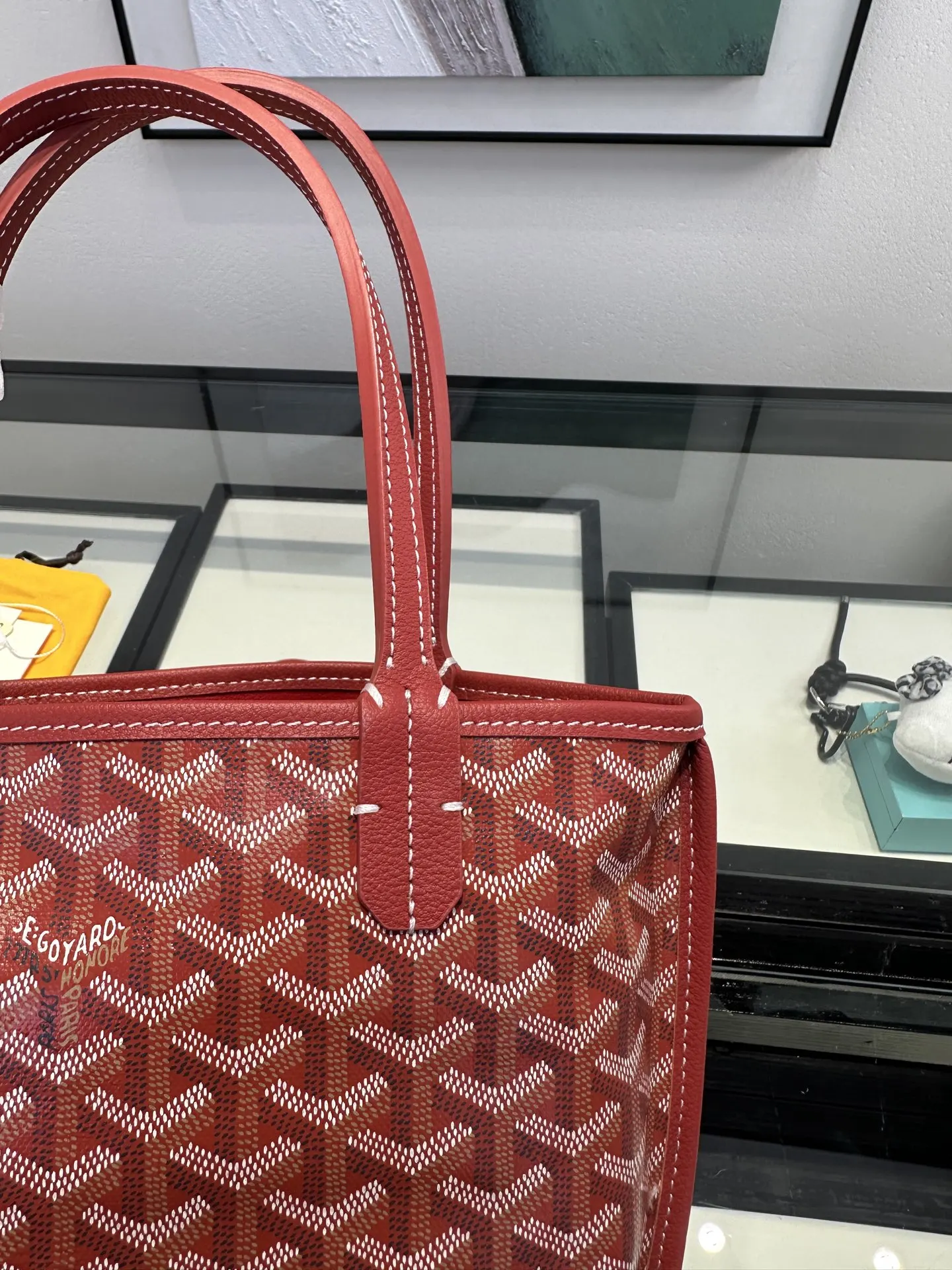 Goyard 小牛皮 戈雅 菜篮子 Anjou mini托特包 双面用 大容量托特款