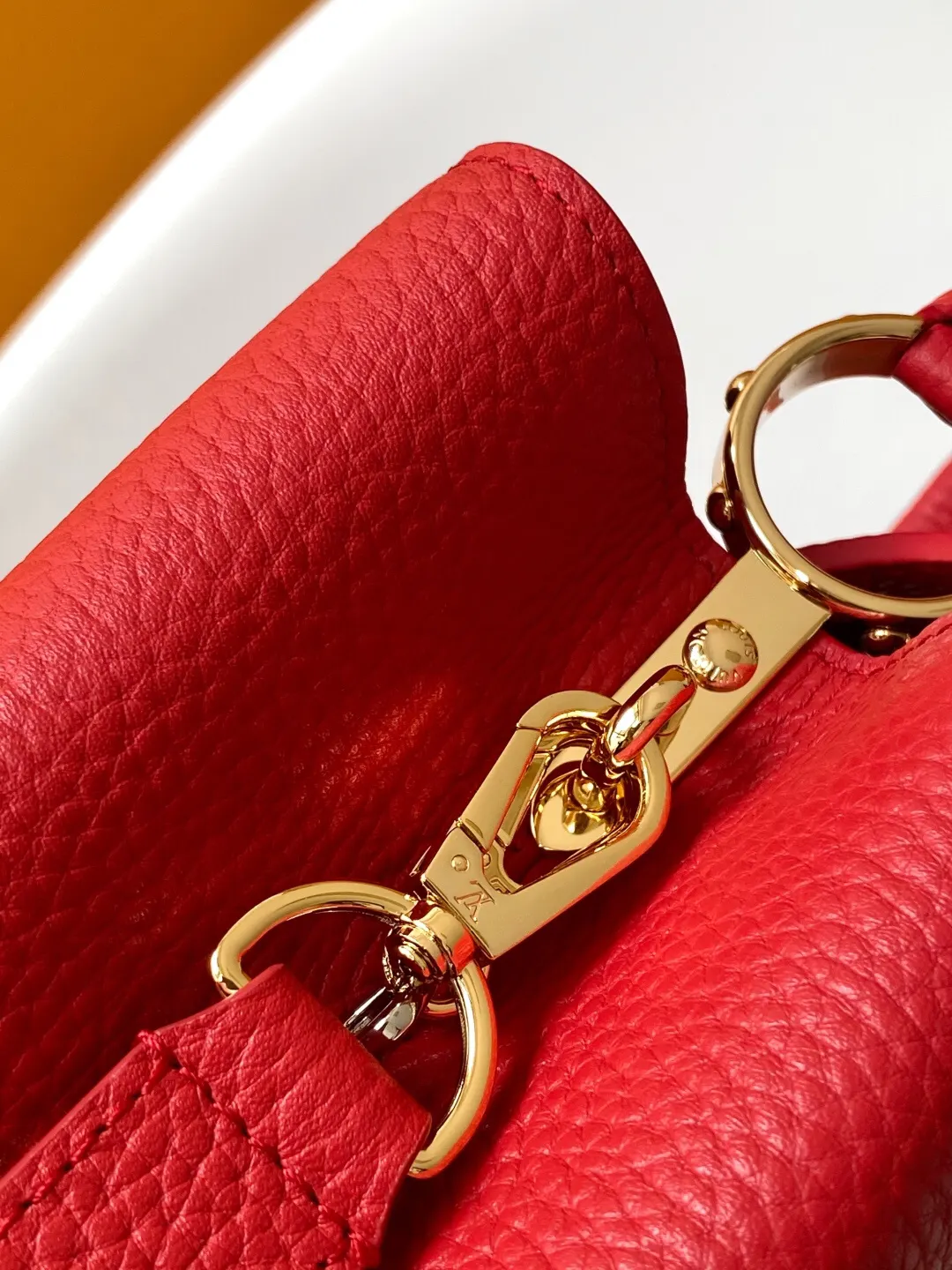 Louis Vuitton Black Chain Bag Leather