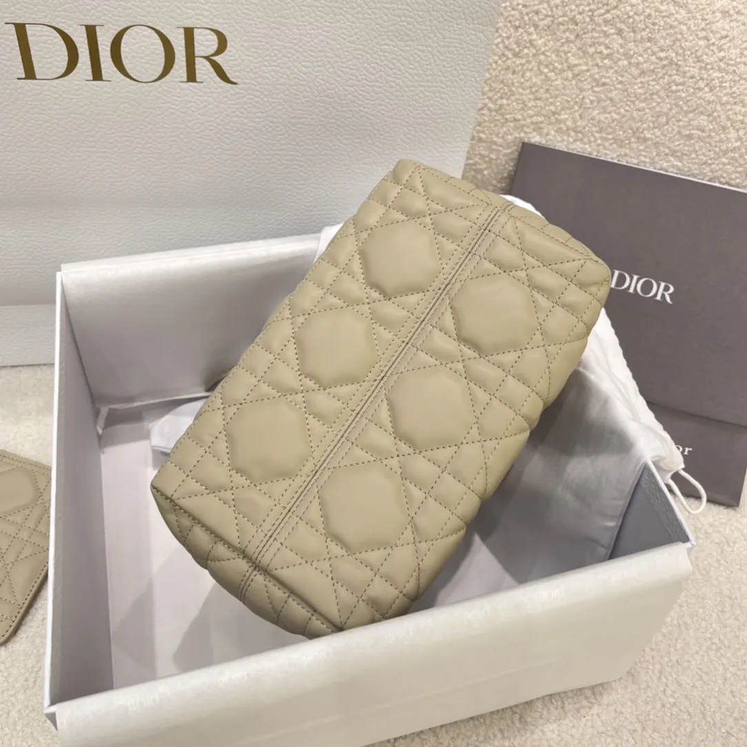 Dior 牛皮手袋 手提斜挎 复古