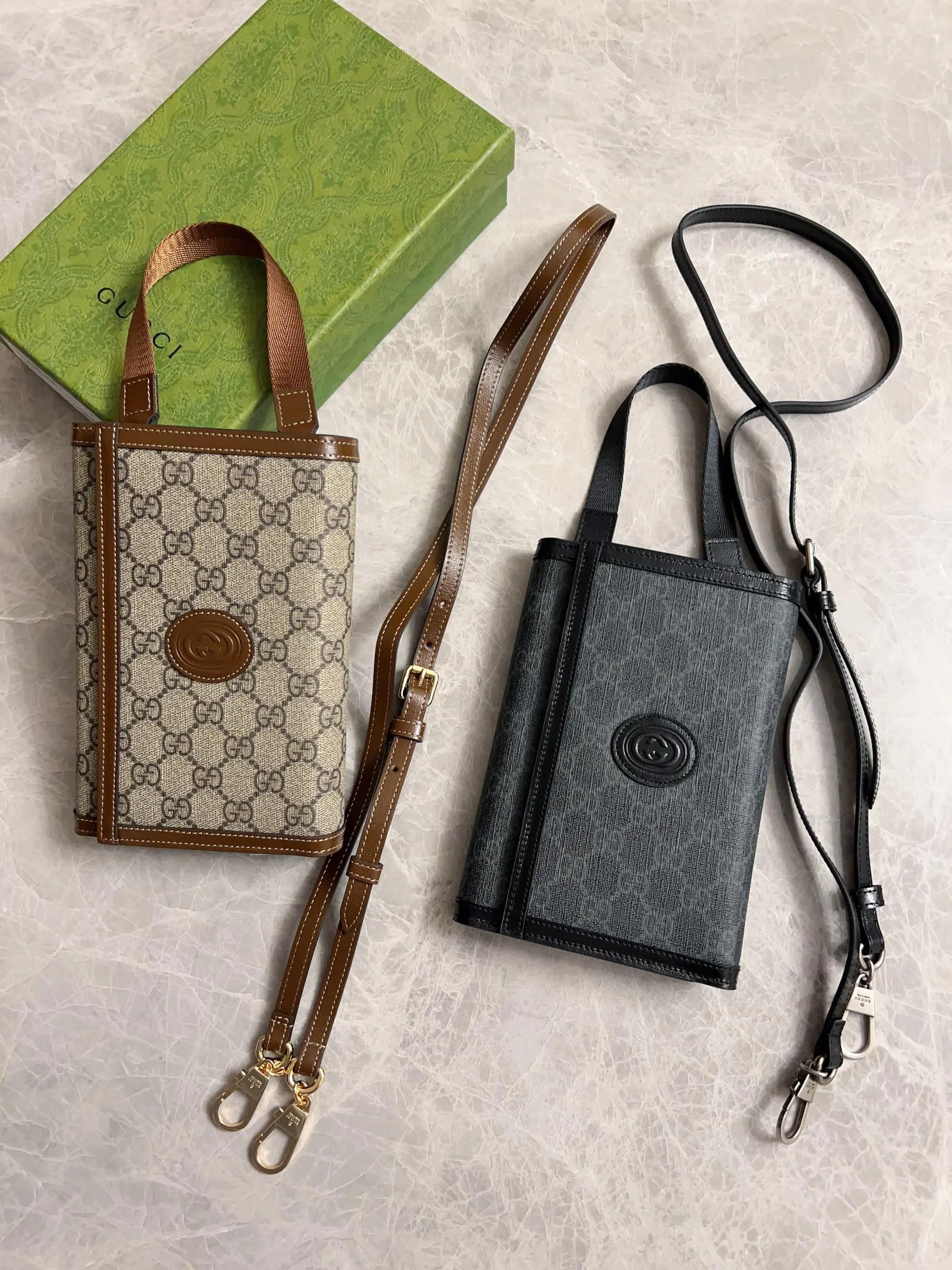Gucci 牛皮 時尚单品 手拿包 精致手拿款