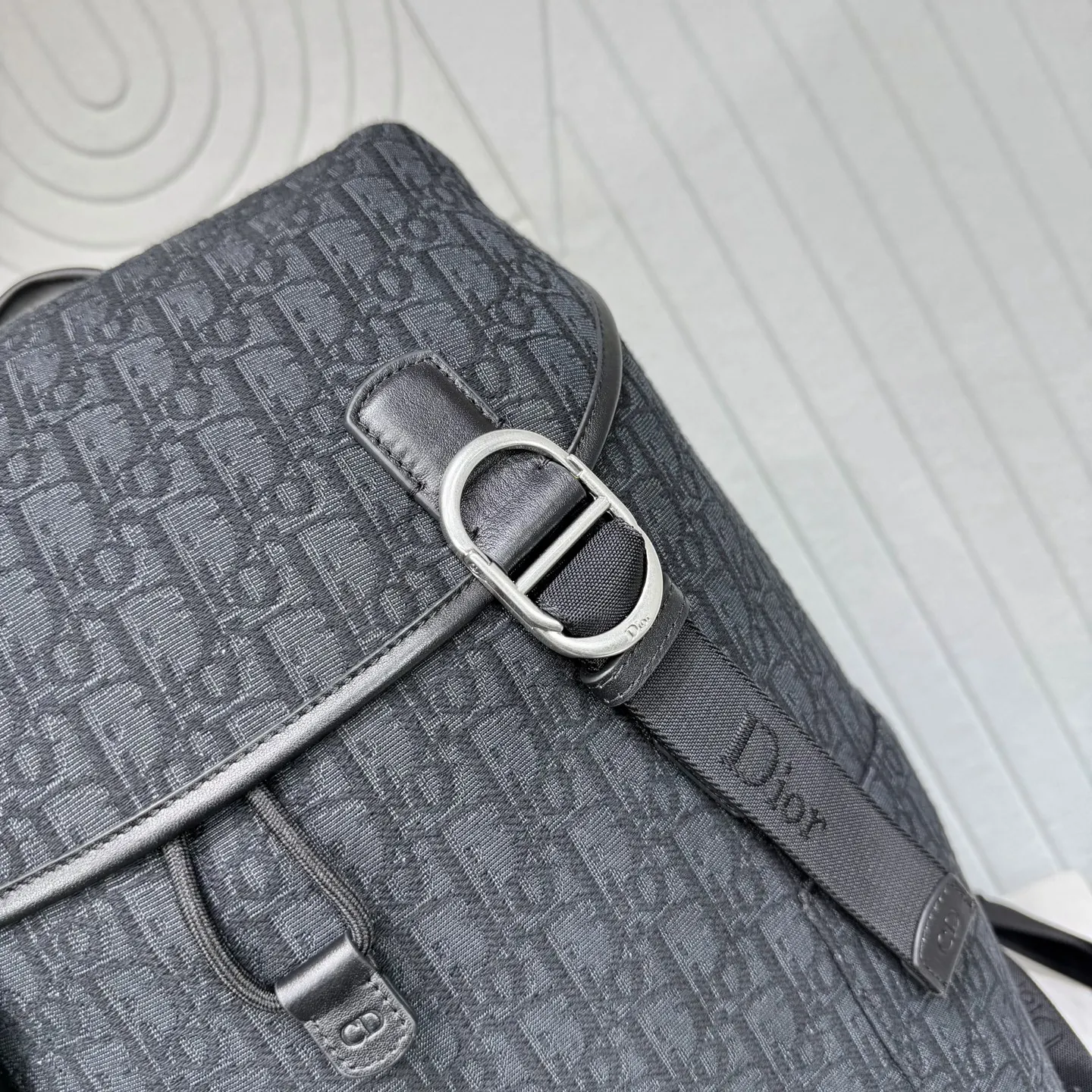 Dior Black Backpack Leather