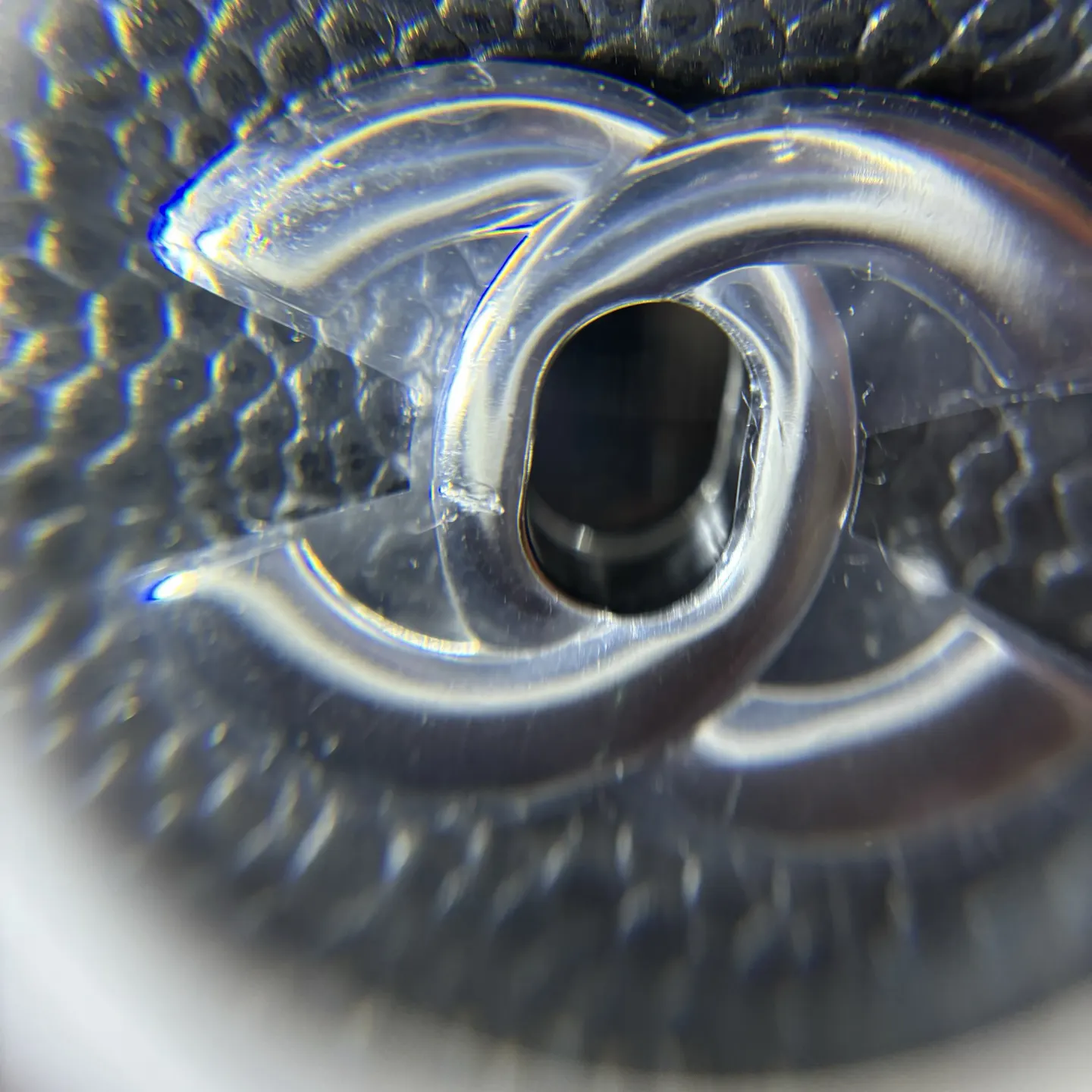 CHANEL 每个字母都符合官方标准烫金 还是有难度的 腋下包 复古腋下背款