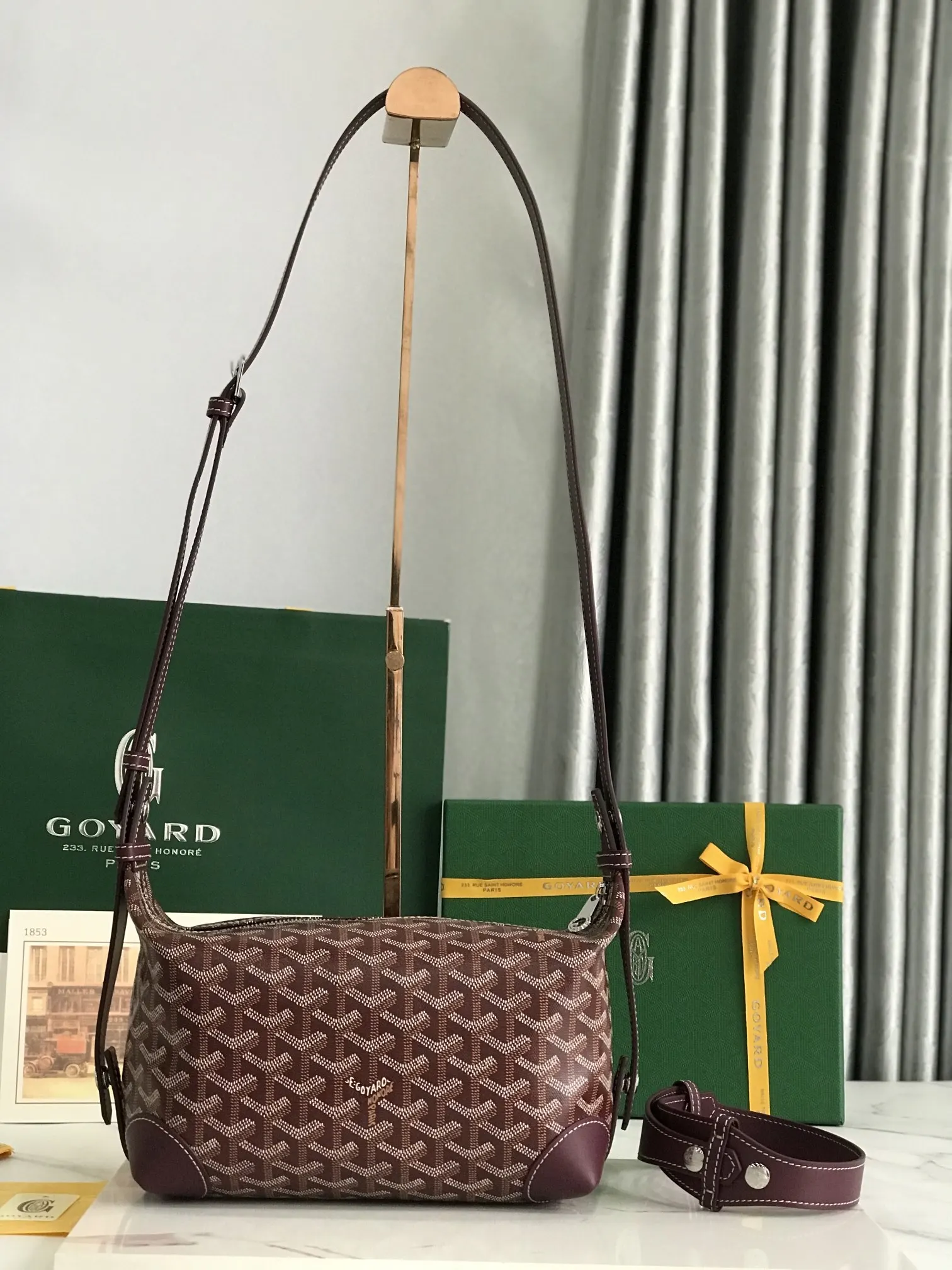 Goyard 戈雅 化妆包Boeing 化妆包收纳袋 内里有 手拿包 精致手拿款