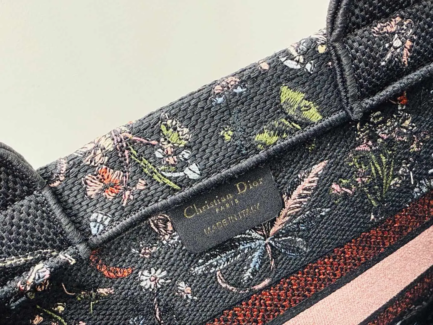 Dior Book Tote 刺绣 托特包