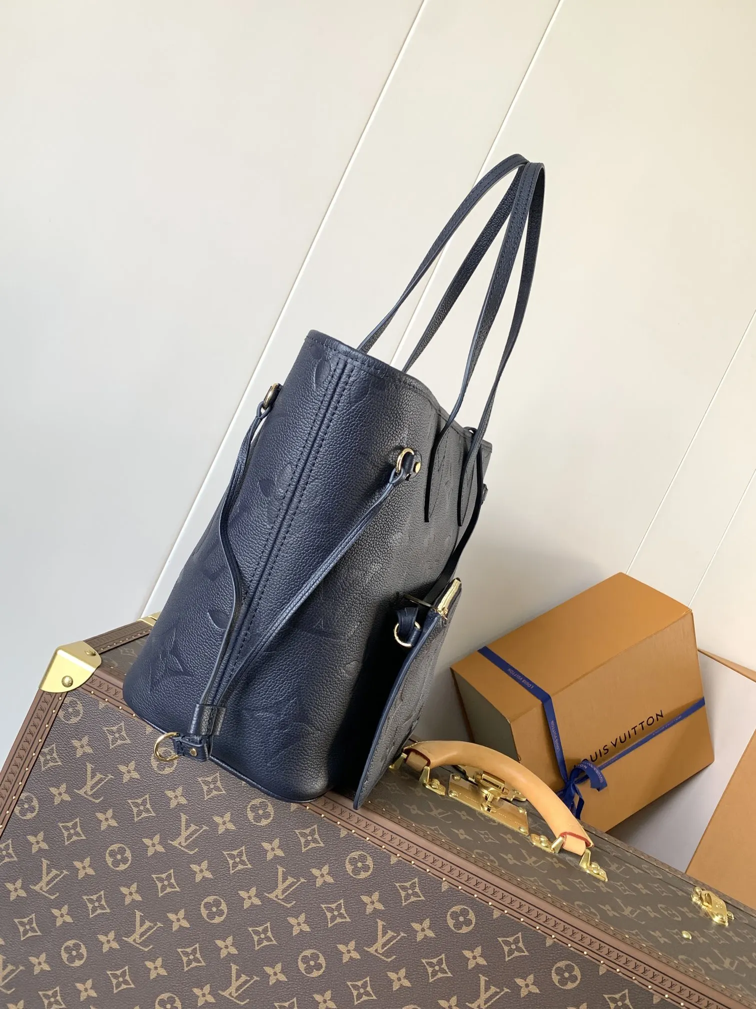 LV Neverfull 黑棕配色 托特包 大容量通勤款 经典款｜ORBUYBAG 岚奢包高端时尚精品